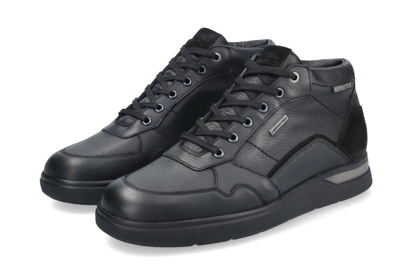 Bota impermeable con cordones para hombre 'Owel MT' - Negro - ChaplinshoesBota impermeable con cordones para hombre 'Owel MT' - NegroMephisto