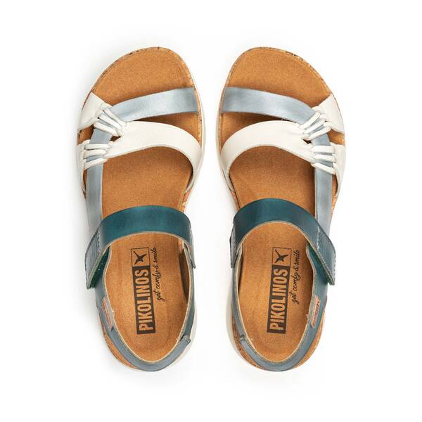 Sandalia mujer 'Palma' - azul - ChaplinshoesSandalia mujer 'Palma' - azulPikolinos