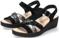 'Pietra' women's ergonomic wide fit (H) sandal - black - Chaplinshoes'Pietra' women's ergonomic wide fit (H) sandal - blackMephisto