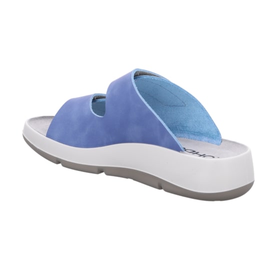 'Pignola' women's strap slide sandal - blue - Chaplinshoes'Pignola' women's strap slide sandal - blueRohde