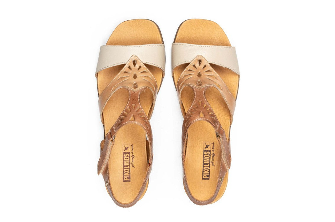 Sandalo da donna W5N-0588C1 - Mix bianco sporco