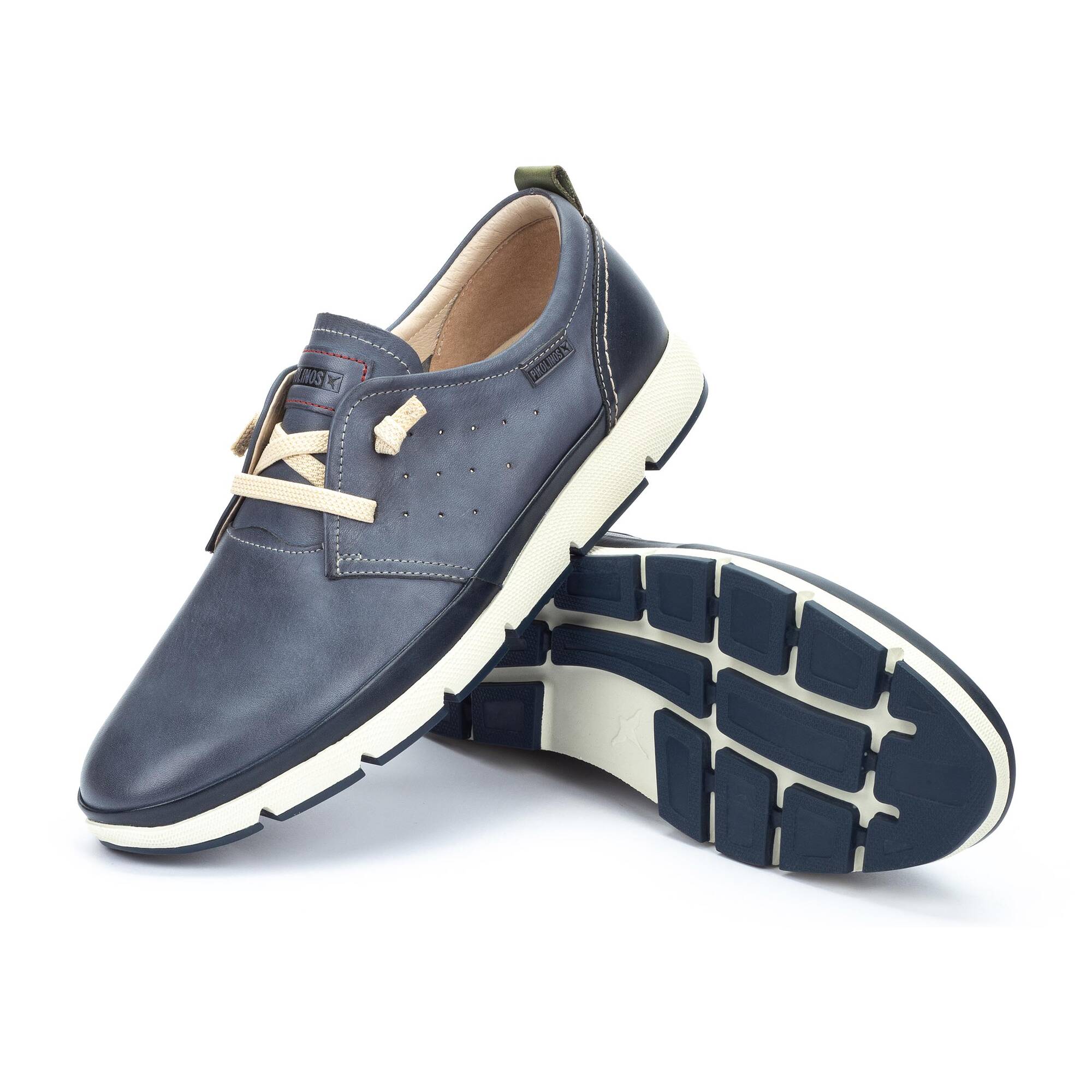 Zapato con cordones para hombre 'Fuencarral' - Azul