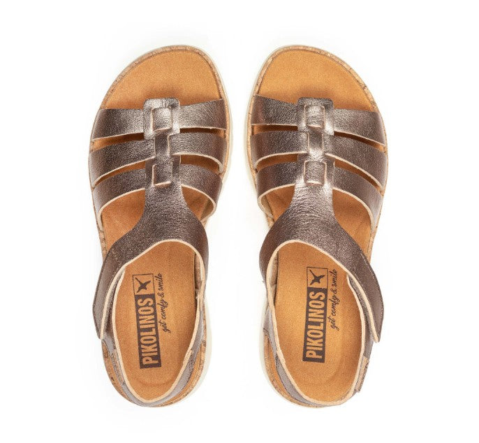 'Palma' damesandal - grå