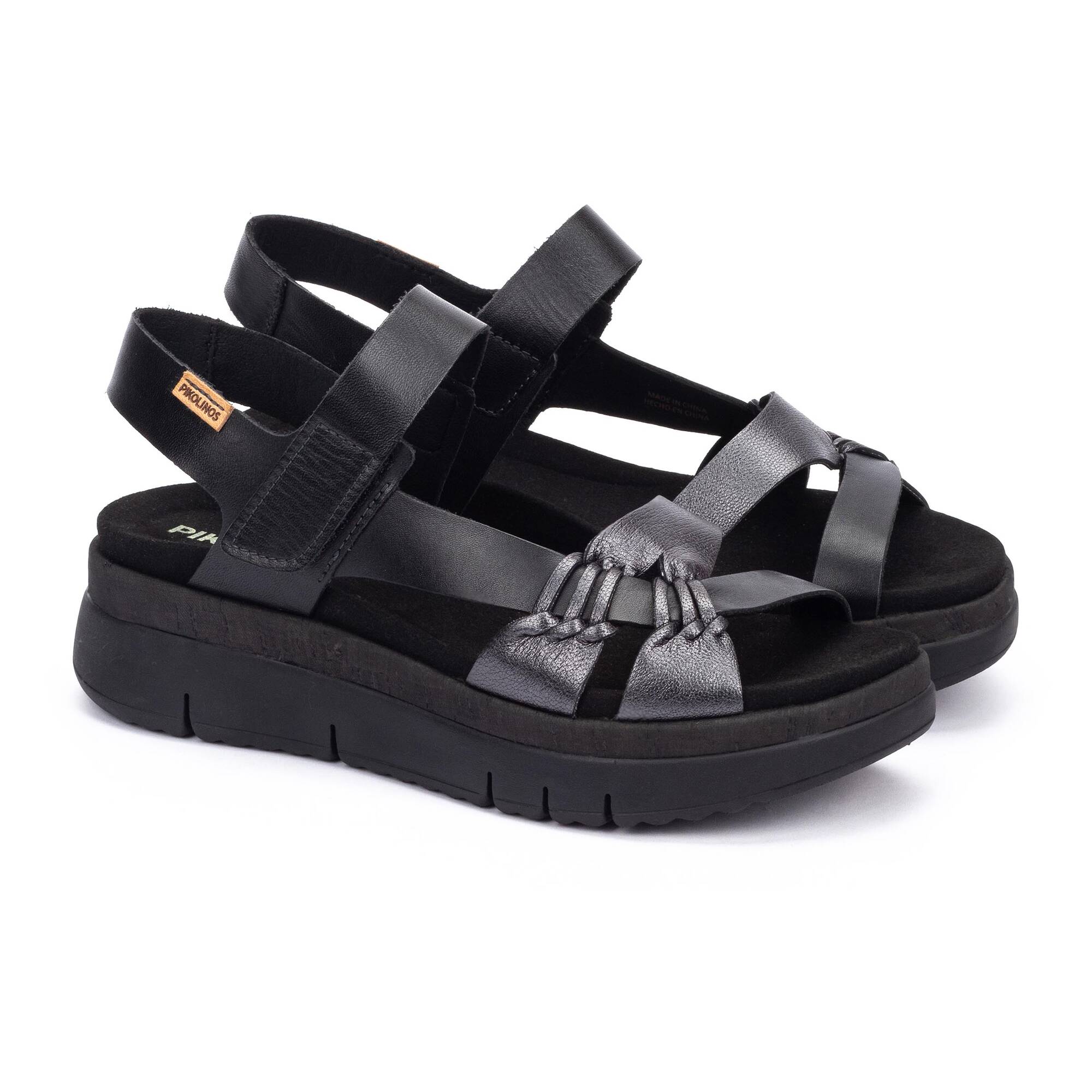 Sandalia de mujer 'Palma' - gris