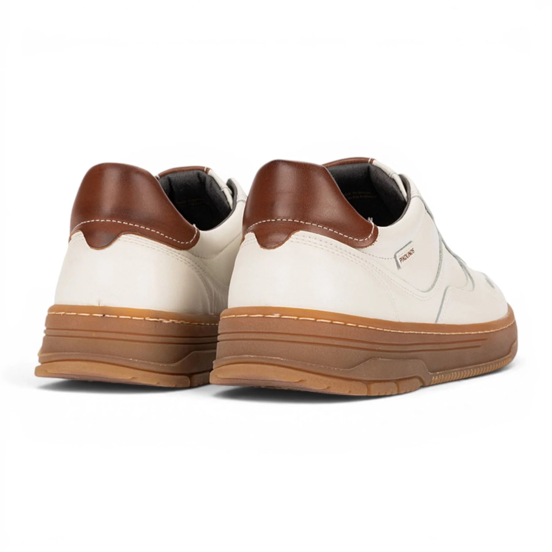 'Salinas' men's leather sneaker -  off white