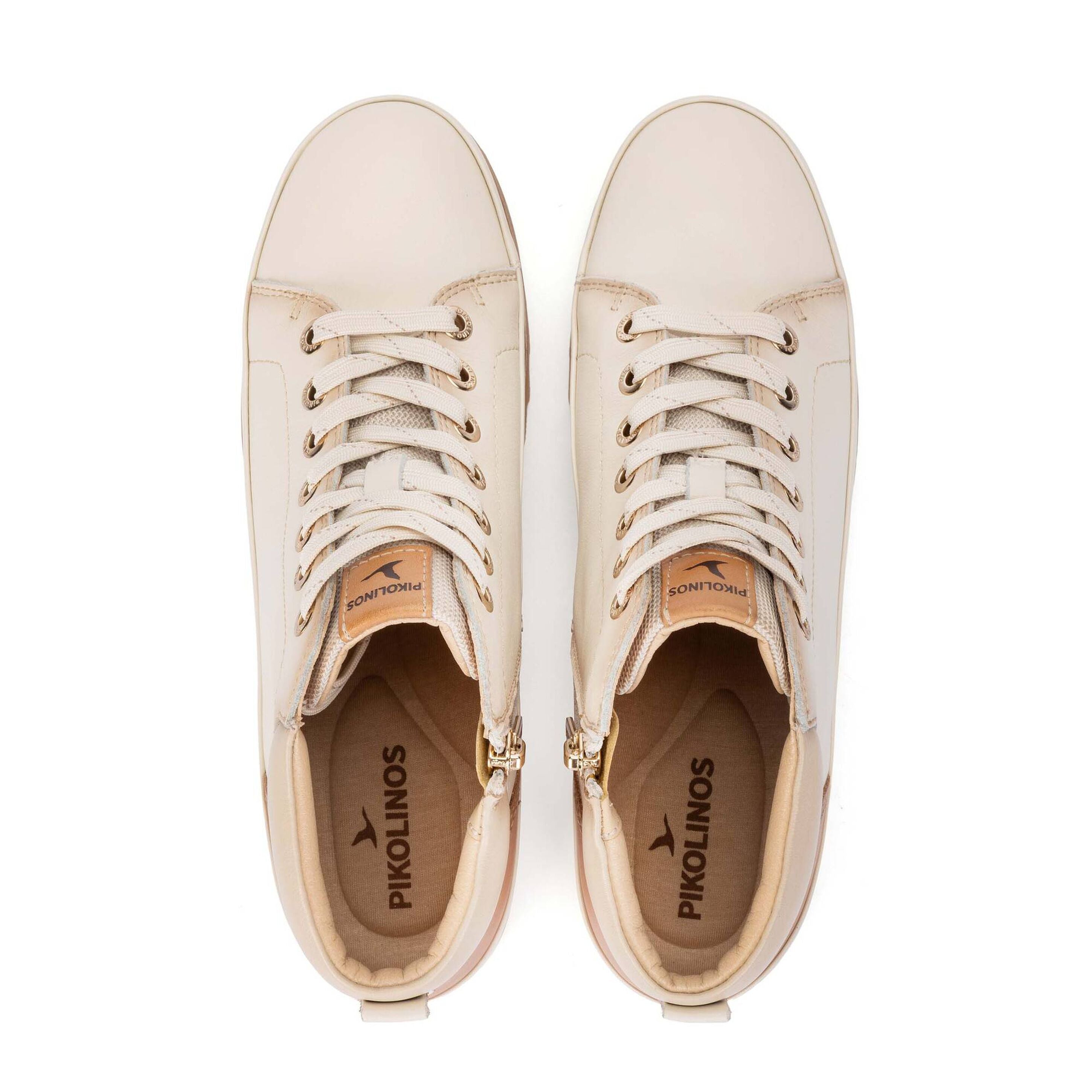 'Vigo' women's boot-syle sneaker - off white