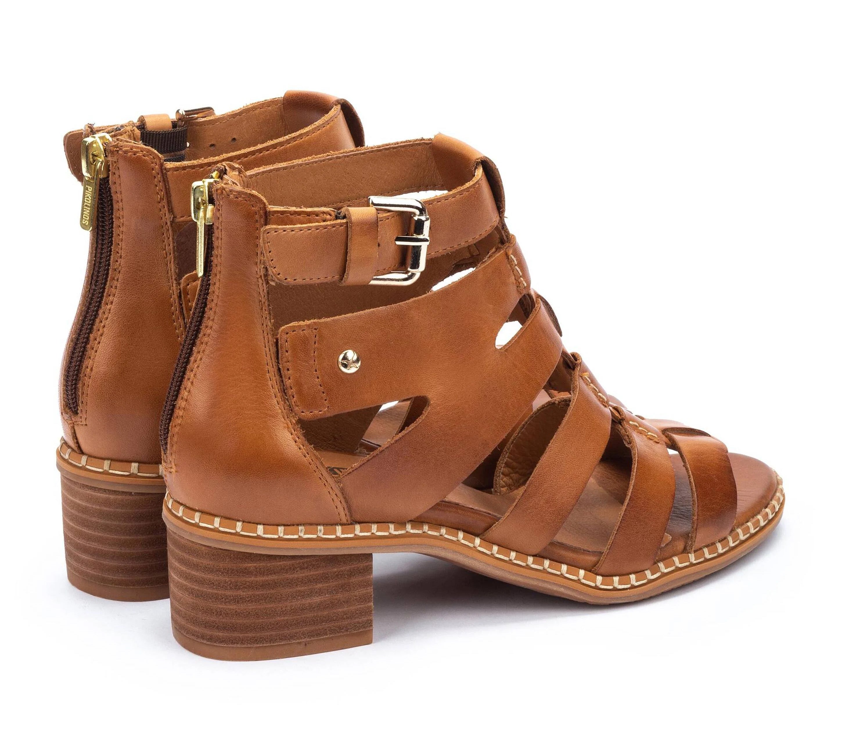 Sandalia mujer 'Blanes' - marrón