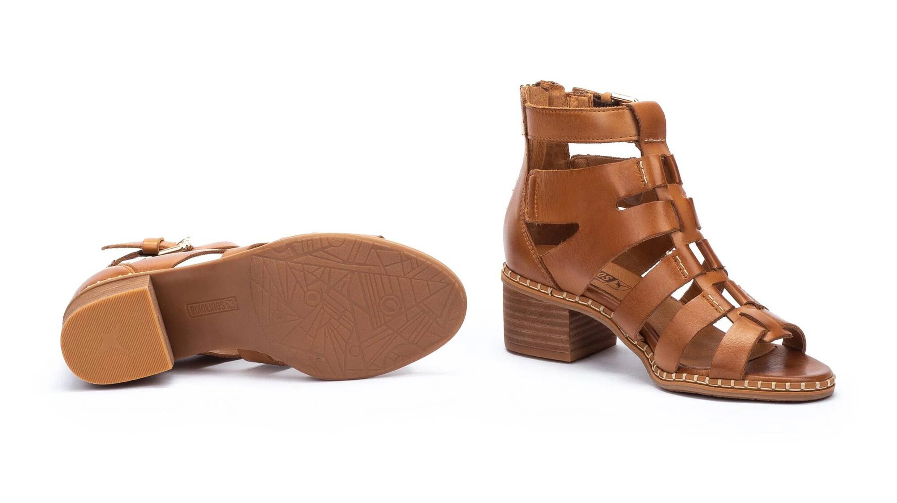 Sandalia mujer 'Blanes' - marrón