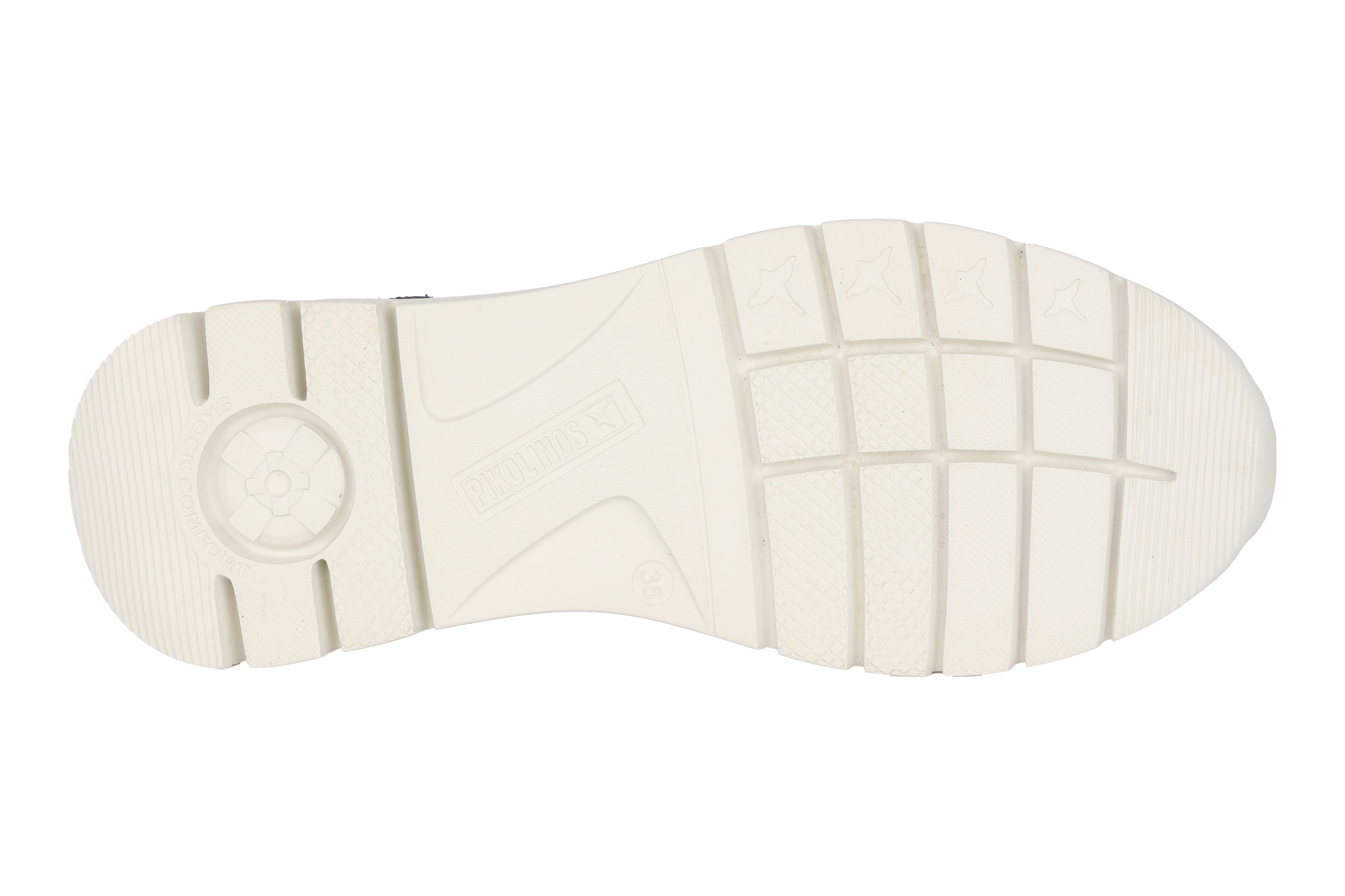 Damessneaker met veters 'Cantabria' - blauw