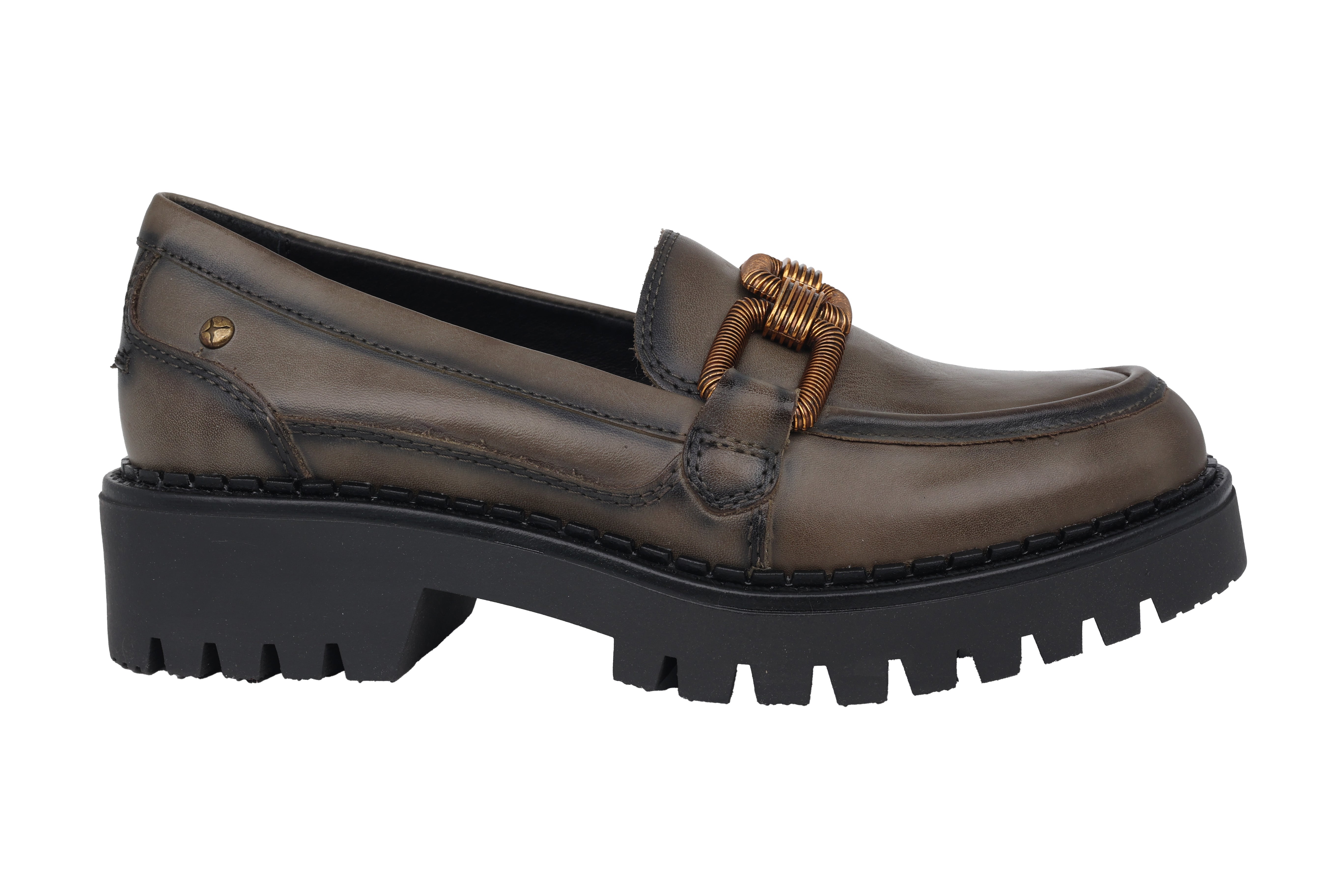 'Aviles' women's loafer - Green