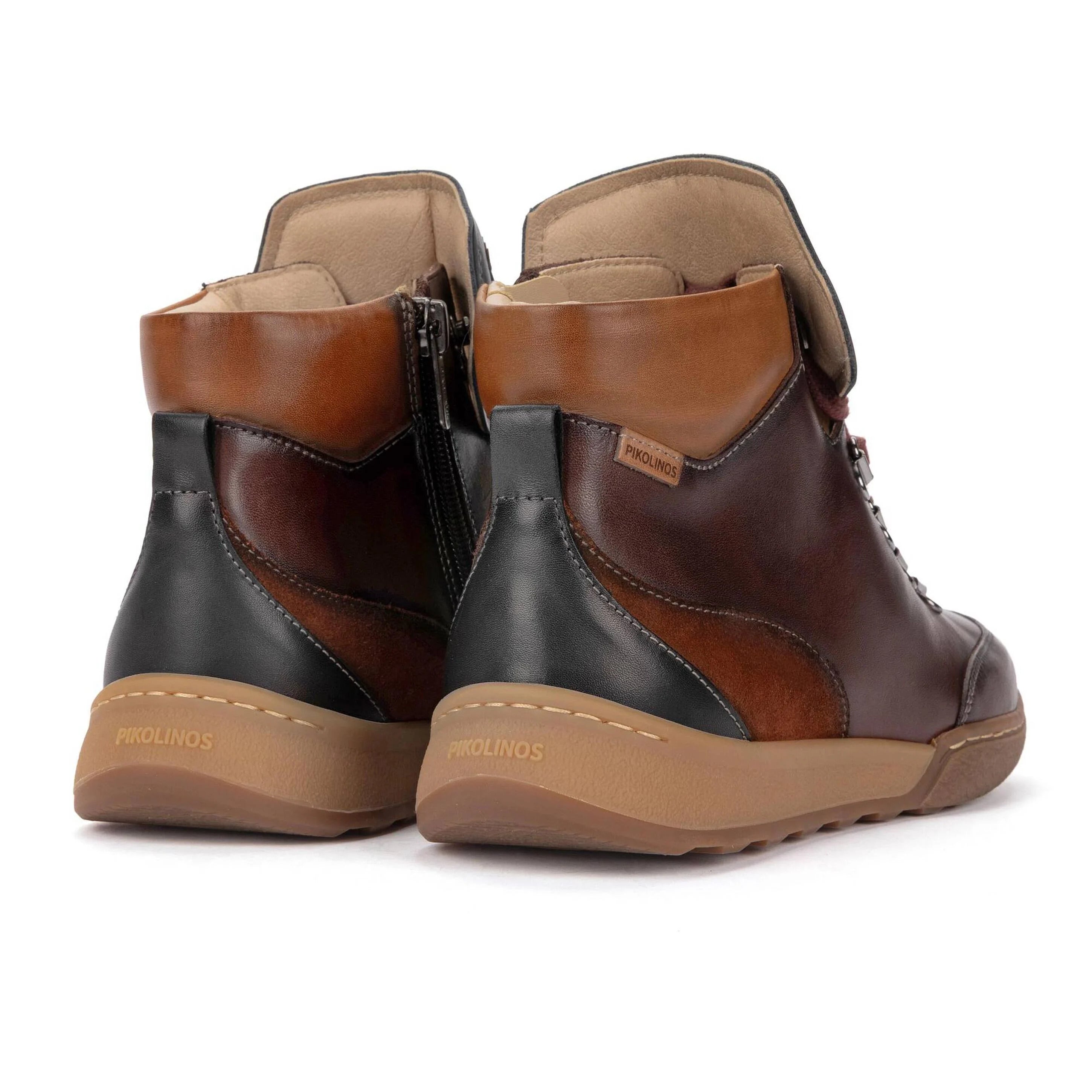 'Viana' women's lace-up sneaker - brown