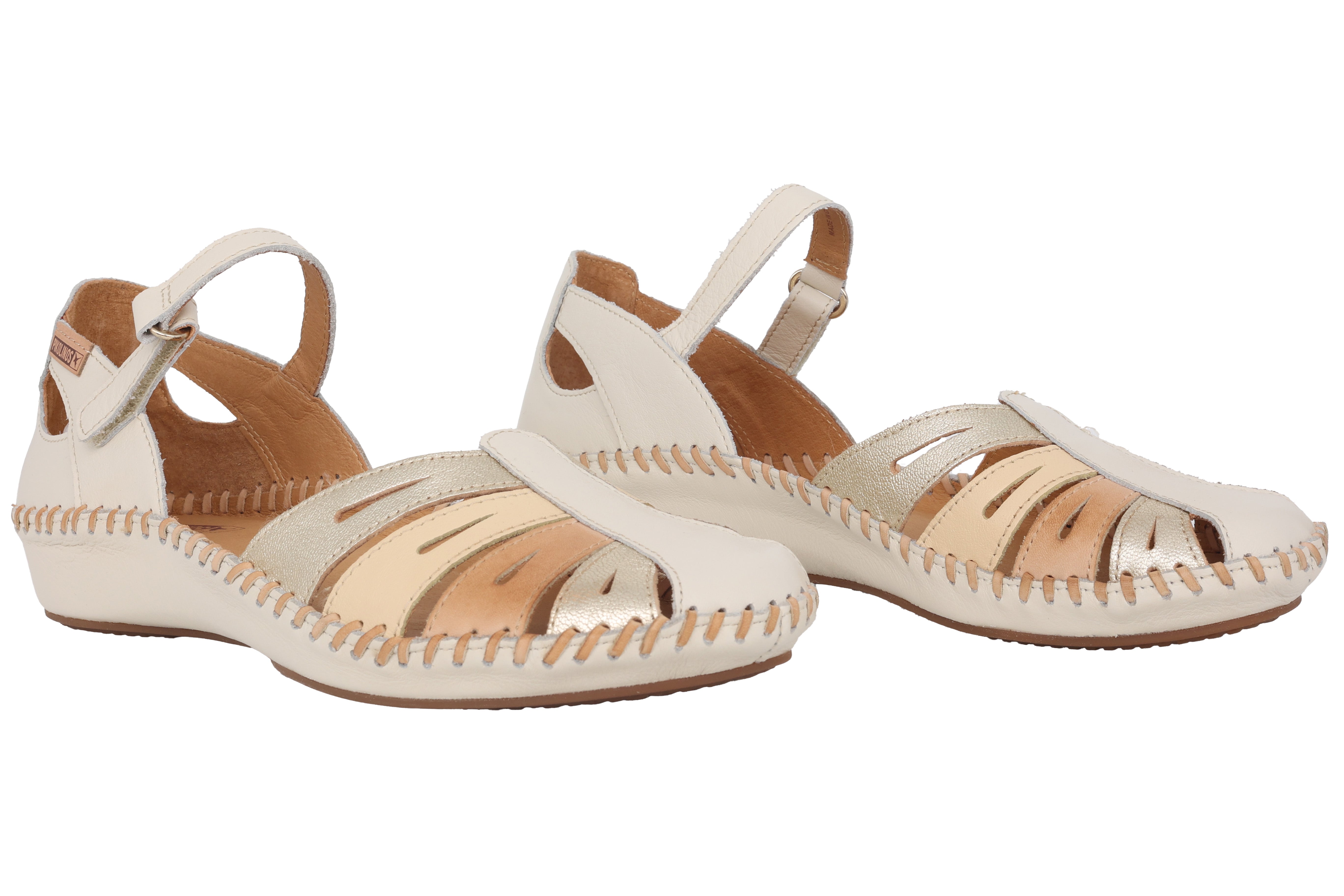 Damessandaal 'Vallarta' - gebroken wit