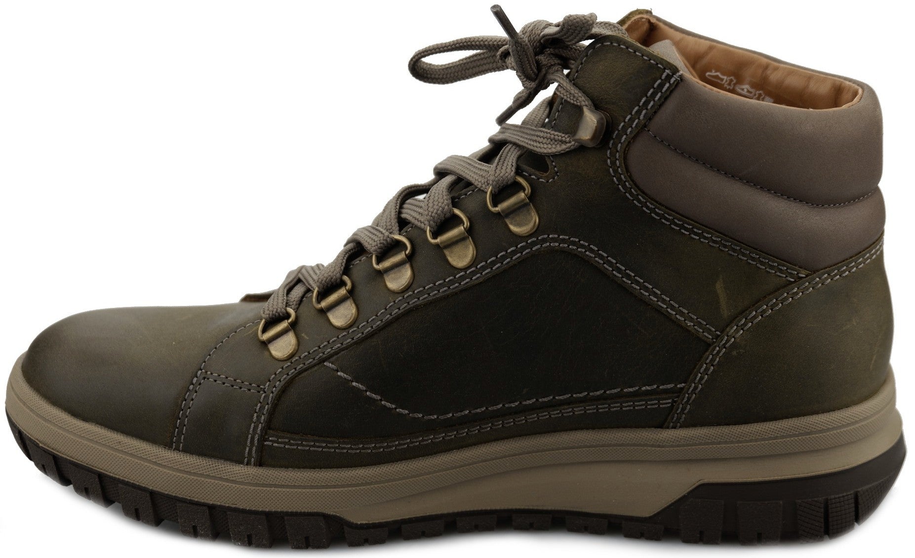 Heren veterlaars 'Pitt' - Groen - ChaplinshoesHeren veterlaars 'Pitt' - GreenMephisto