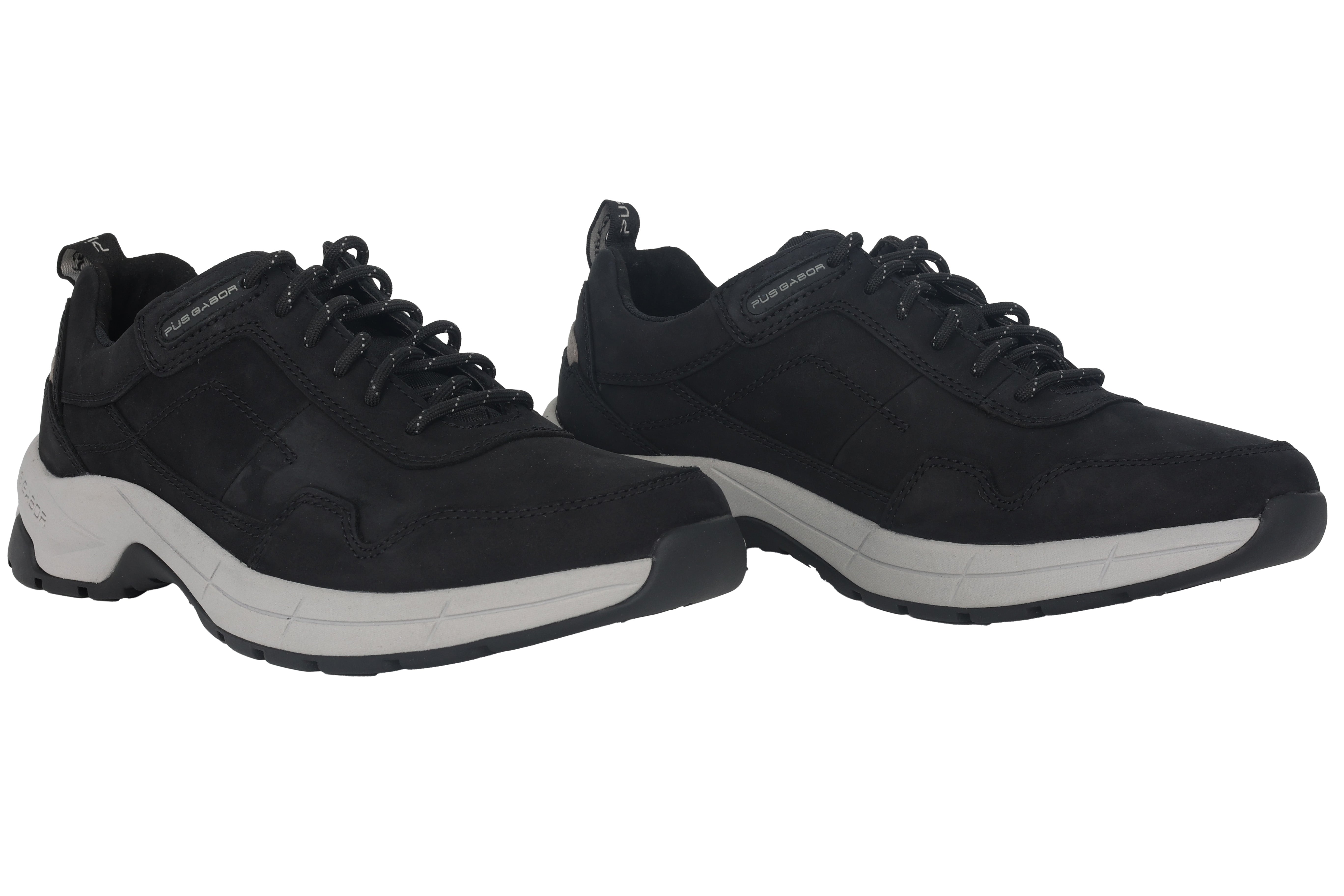 '1014.11.01' men's walking rolling shoes - black