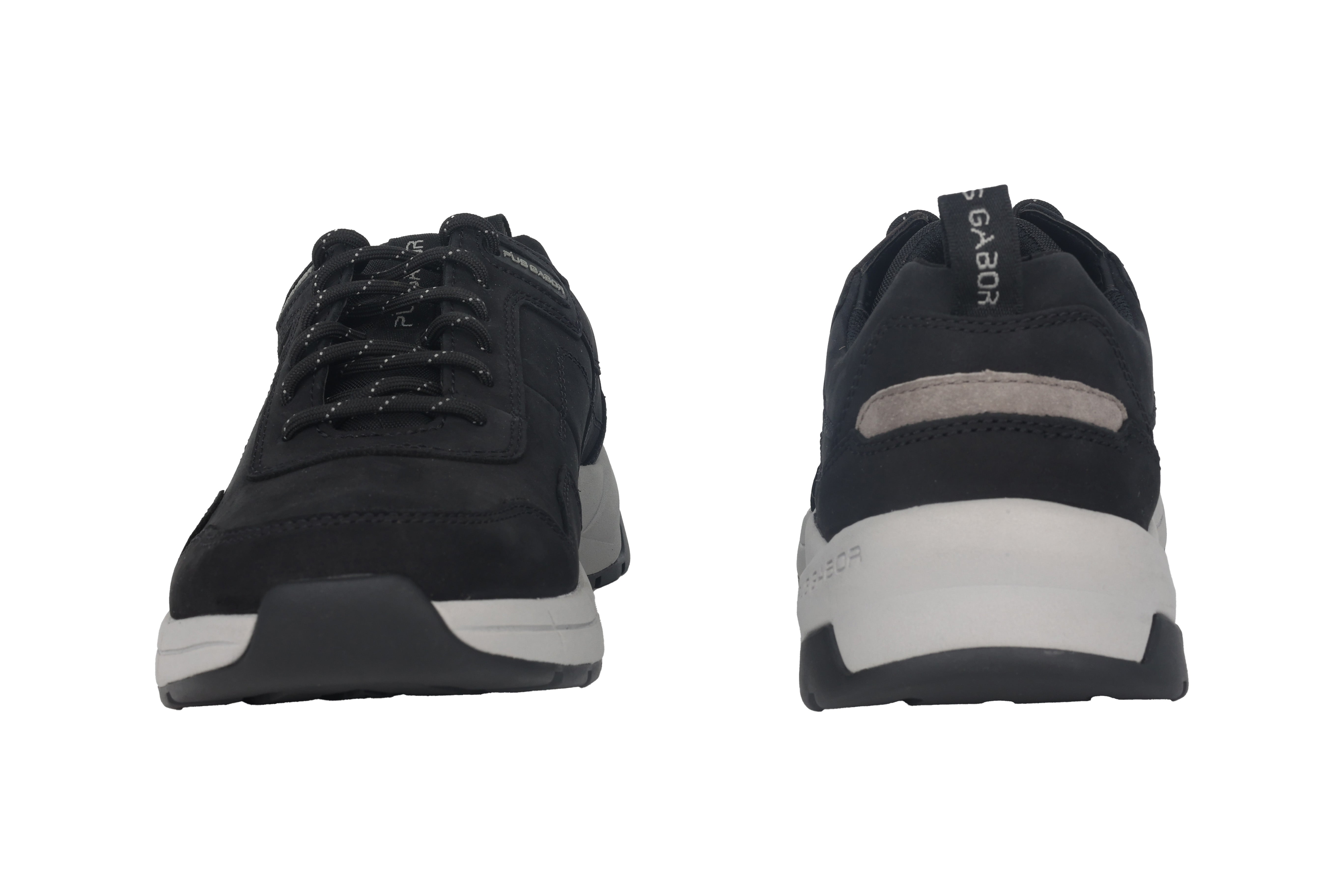 '1014.11.01' men's walking rolling shoes - black