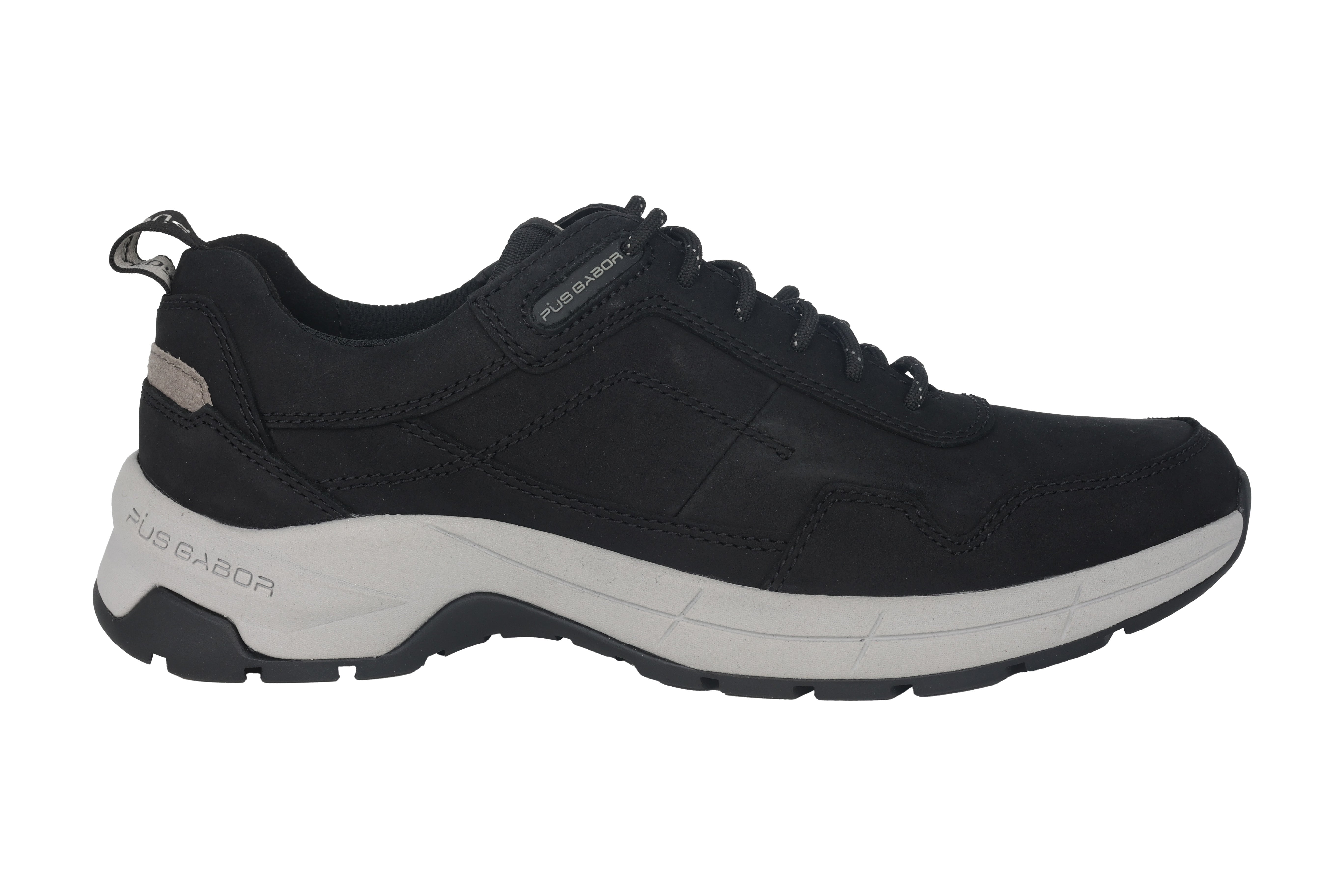 '1014.11.01' men's walking rolling shoes - black