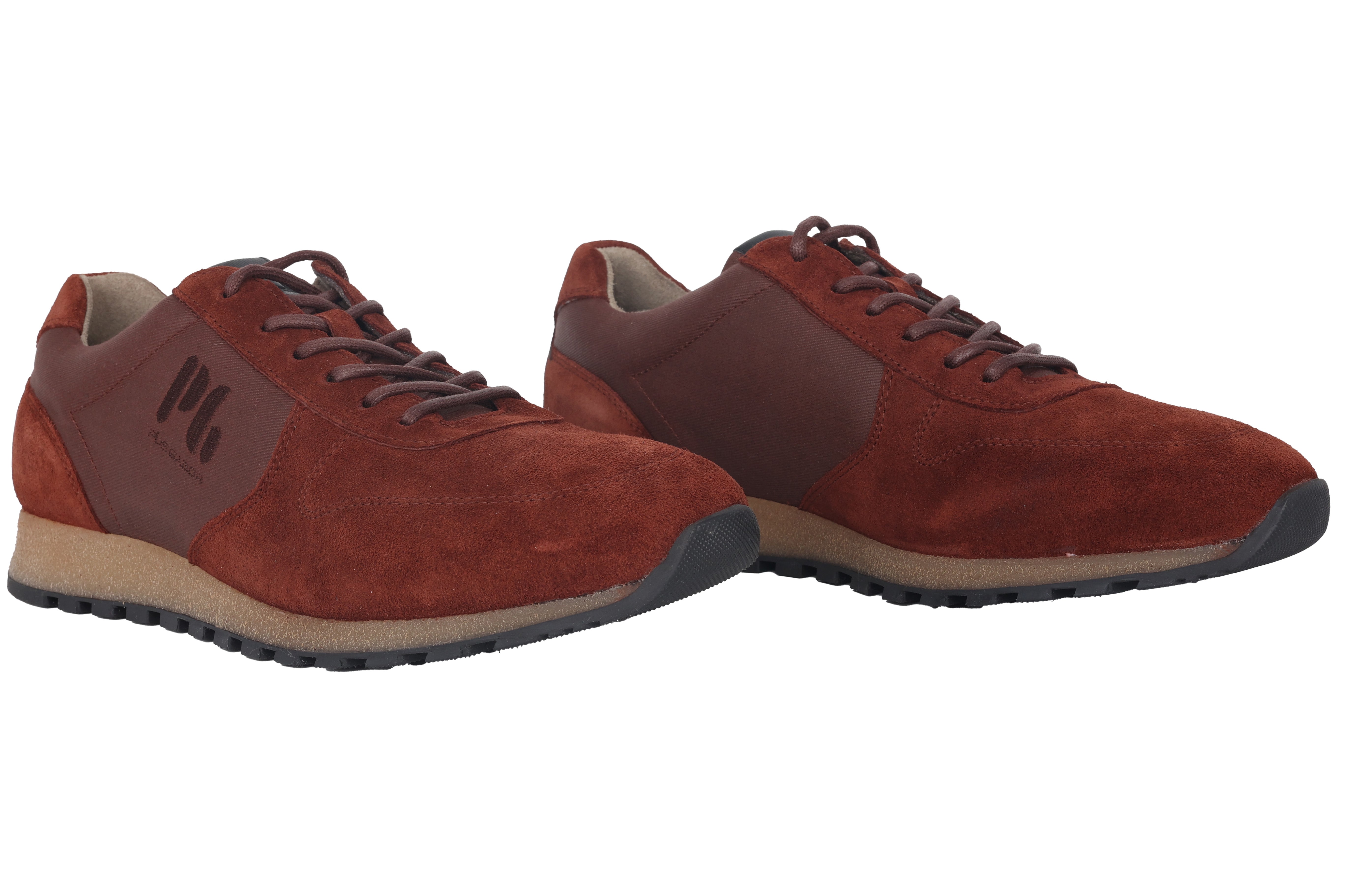Sneaker da uomo '0496.10.04' - rosso ruggine