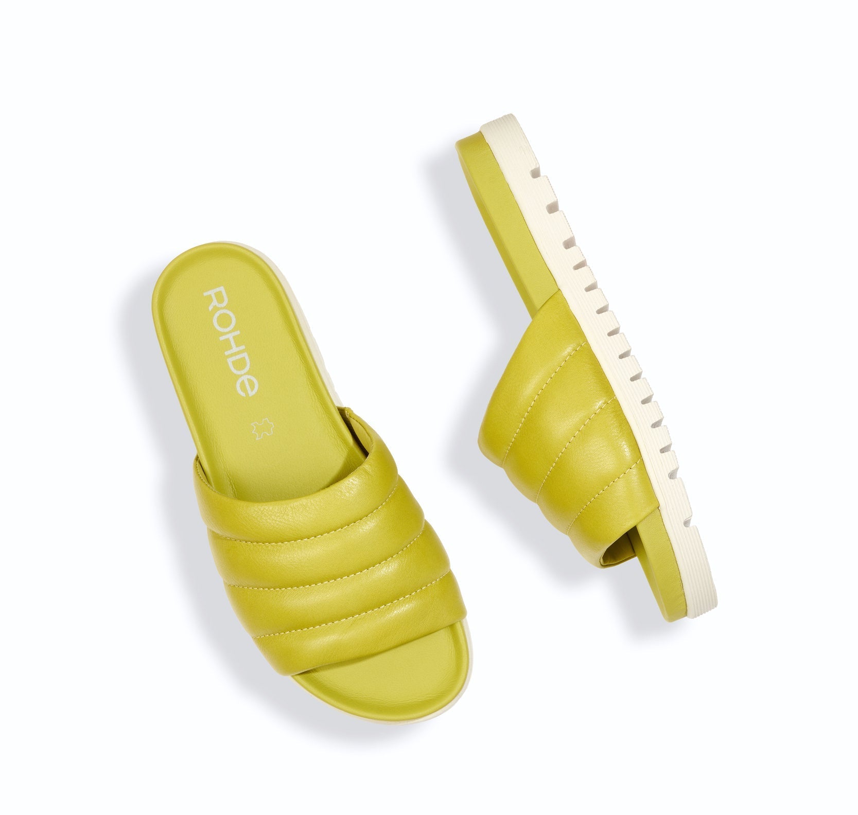 'Ponza' women's slide sandal - green - Chaplinshoes'Ponza' women's slide sandal - greenRohde