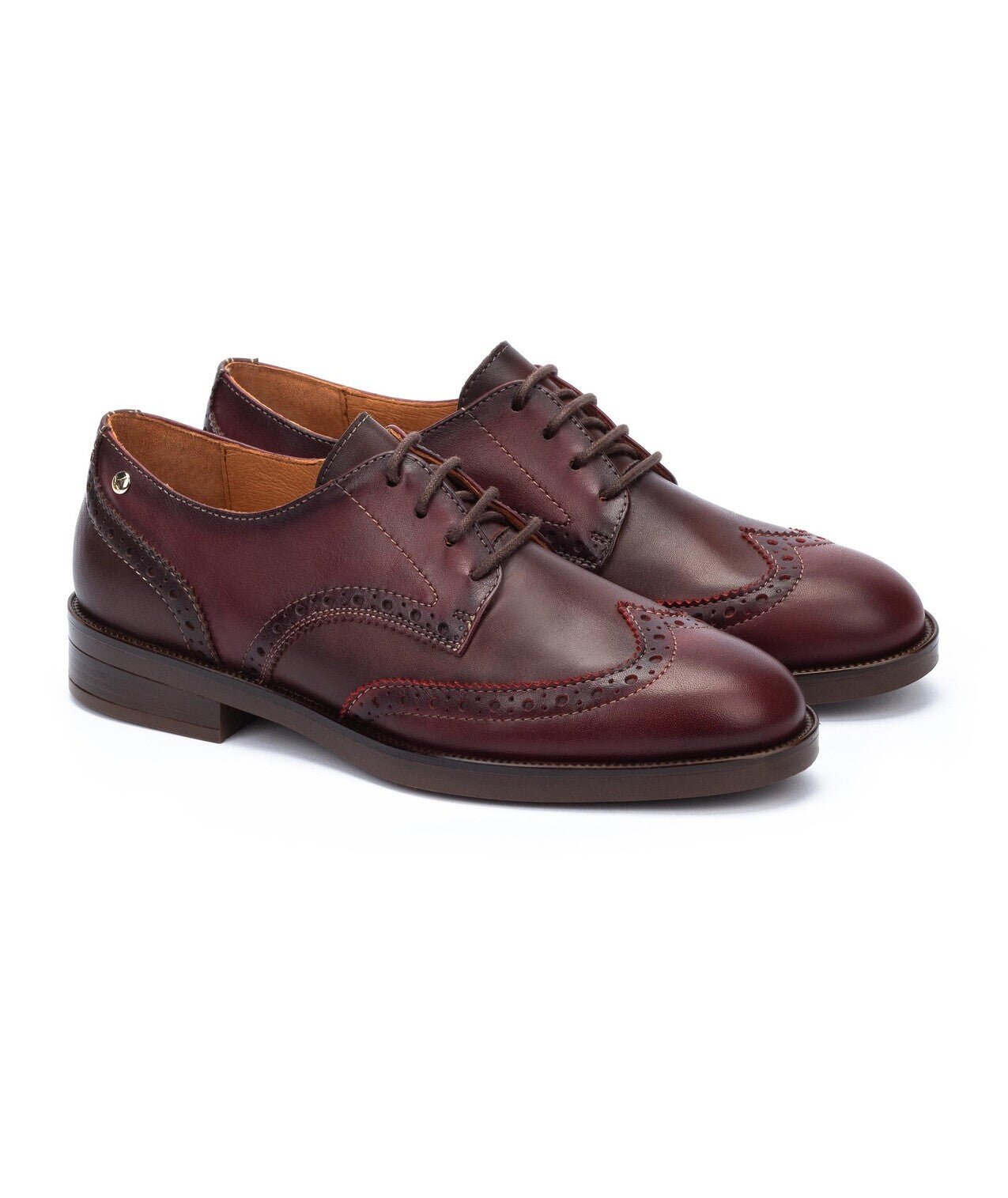 Zapato con cordones para mujer 'Puertollano' - Rojo - ChaplinshoesZapato con cordones para mujer 'Puertollano' - RojoPikolinos