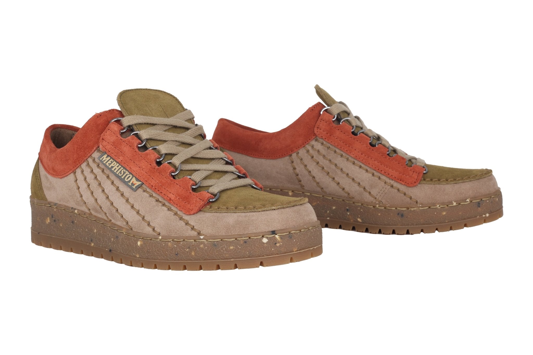 Zapato con cordones para hombre 'Rainbow' - taupe - ChaplinshoesZapato con cordones para hombre 'Rainbow' - gris topo Mephisto