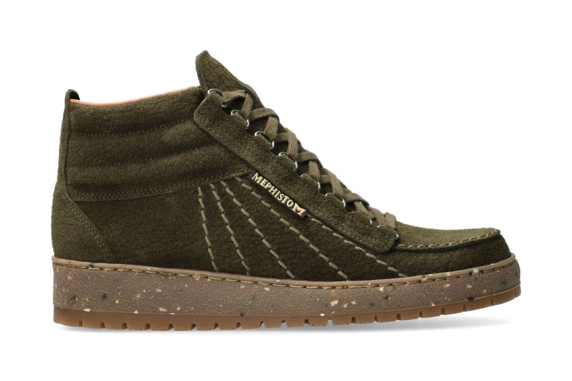 Bota original Mephisto para hombre 'Rainbow Mid' - verde - ChaplinshoesBota originals mephisto para hombre 'Rainbow Mid' - verde Mephisto