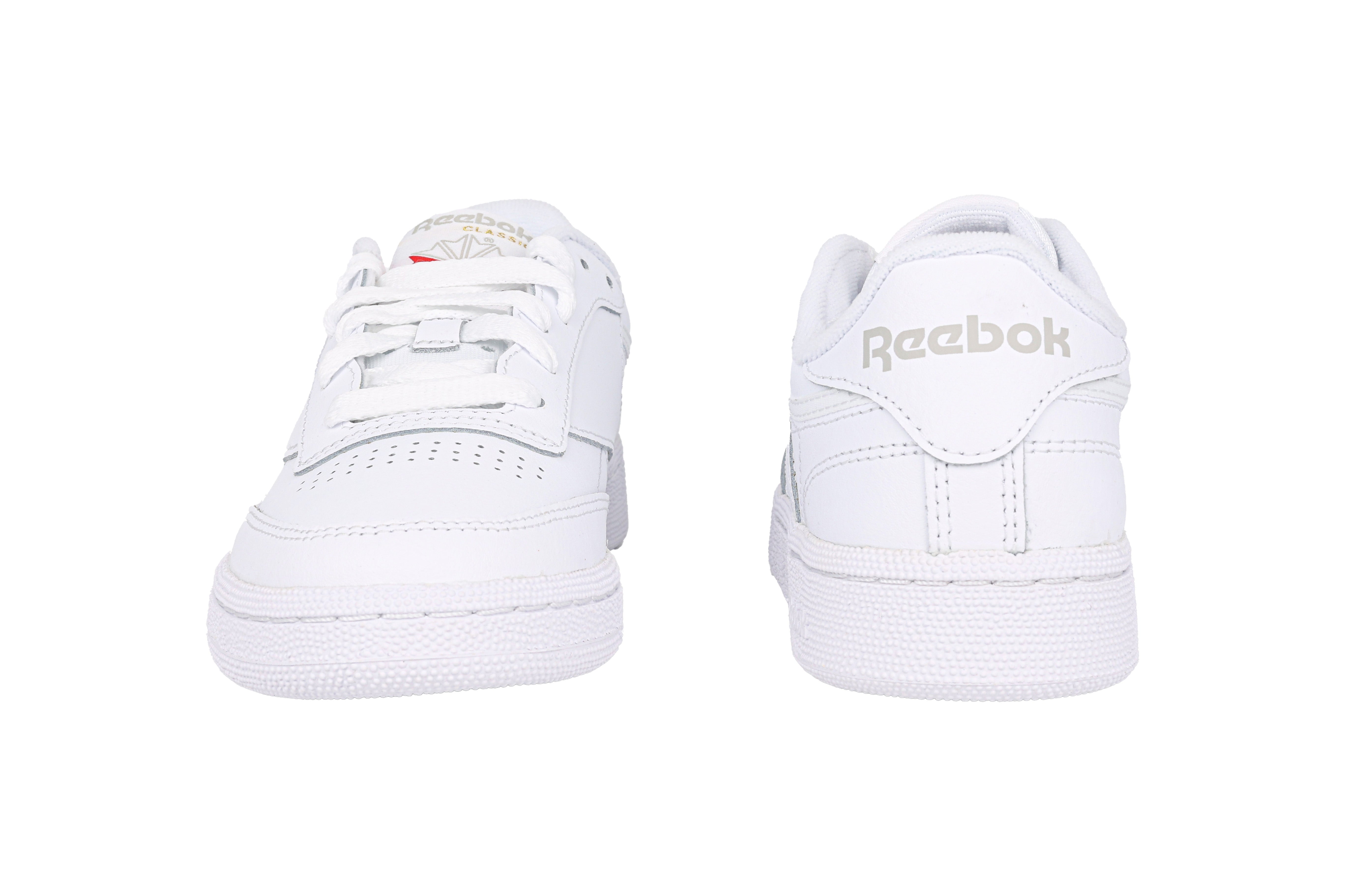 'Club C 85' women's lace-up sneaker - White