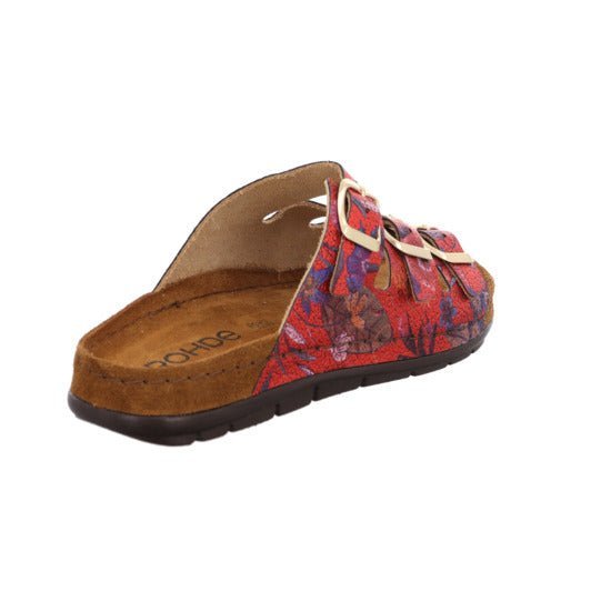 Sandalia mujer 'Rodigo - D' - Flor roja - ChaplinshoesSandalia de mujer 'Rodigo - D' - Flor rojaRohde