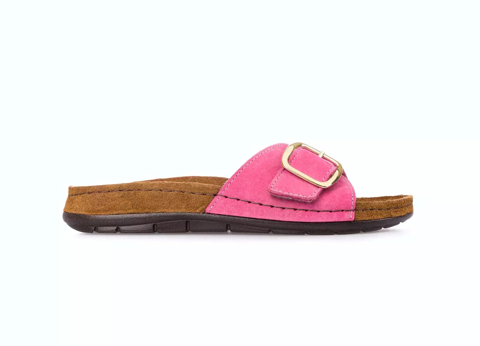 Sandalo slide da donna 'Rodigo - D' - rosa - ChaplinshoesSandalo scorrevole da donna 'Rodigo - D' - rosaRohde