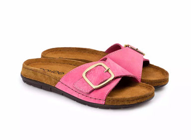 'Rodigo - D' dames slide sandaal - roze - Chaplinshoes'Rodigo - D' dames slide sandaal - rozeRohde