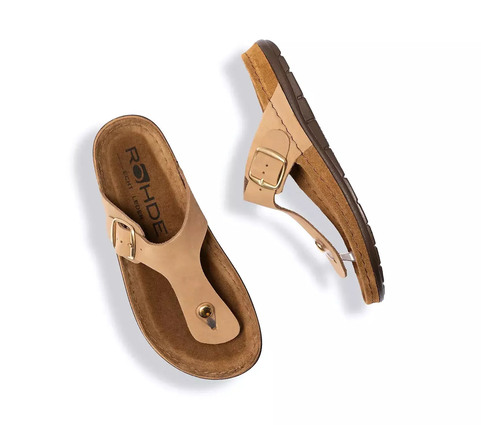 Sandalia de mujer 'Rodigo' - beige - ChaplinshoesSandalia de mujer 'Rodigo' - beigeRohde