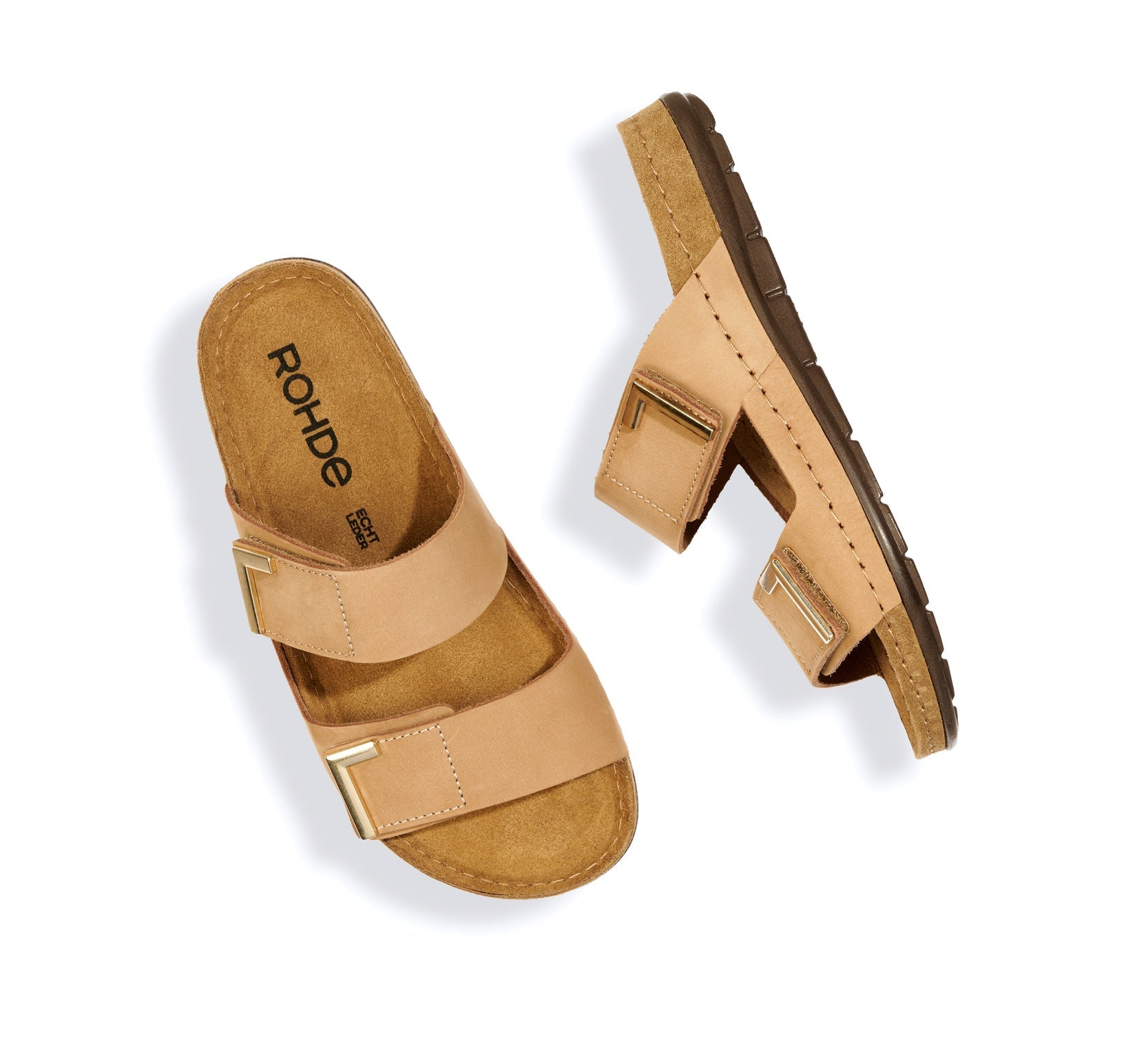 Sandalia de mujer 'Rodigo' - Beige - ChaplinshoesSandalia de mujer 'Rodigo' - BeigeRohde