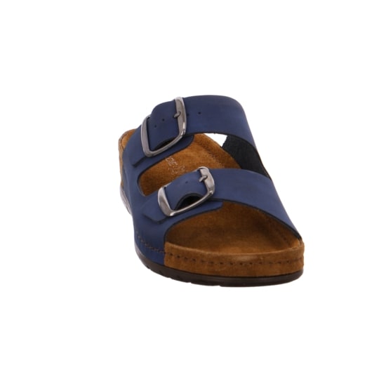 Damesslipper 'Rodigo' - Blauw - ChaplinshoesDamessandaal 'Rodigo' - BlueRohde