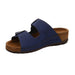 Damesslipper 'Rodigo' - Blauw - ChaplinshoesDamessandaal 'Rodigo' - BlueRohde