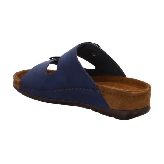 Damesslipper 'Rodigo' - Blauw - ChaplinshoesDamessandaal 'Rodigo' - BlueRohde
