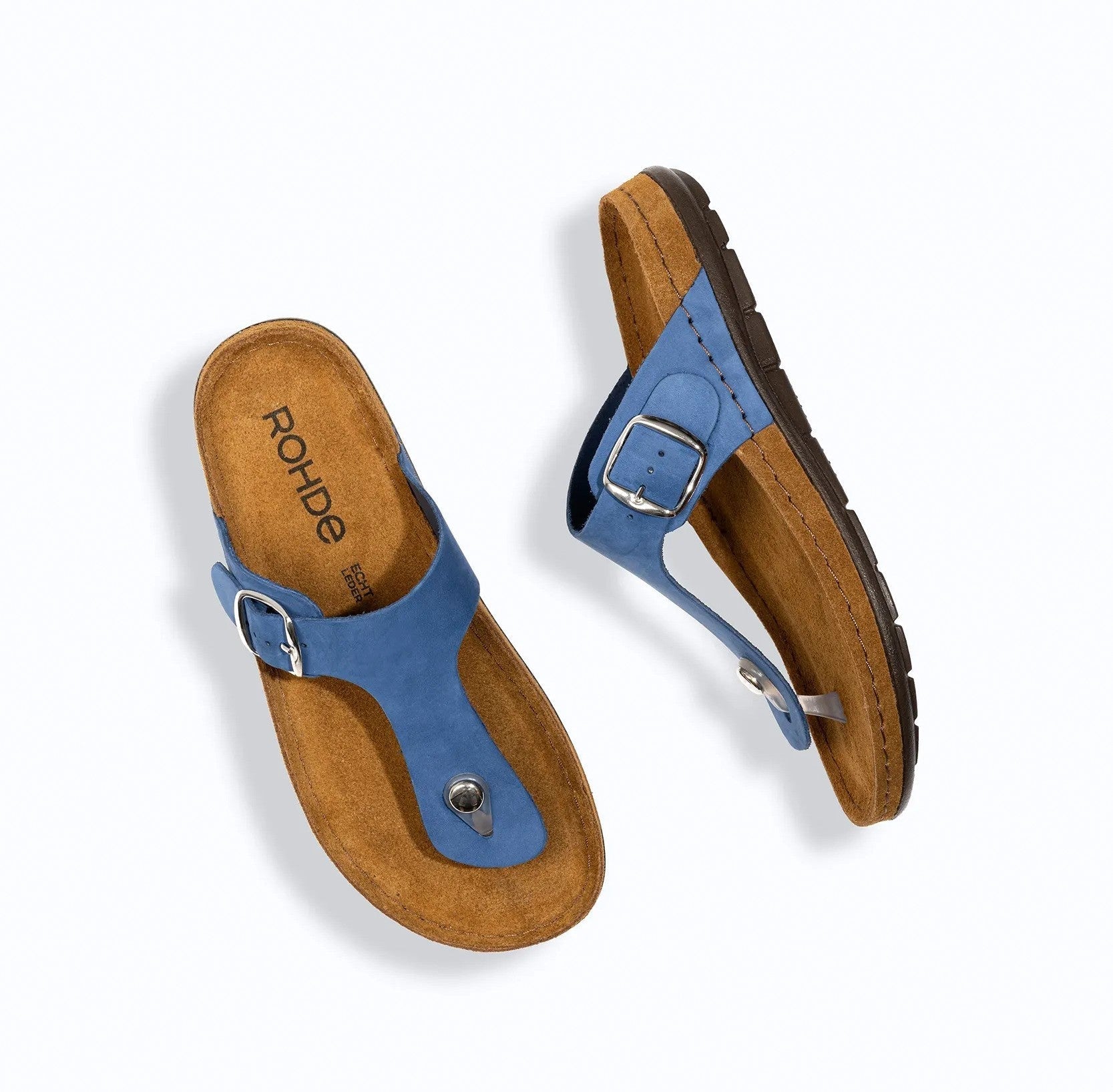 'Rodigo' dames teenslipper - Groen - Chaplinshoes'Rodigo' dames teenslipper - GroenRohde