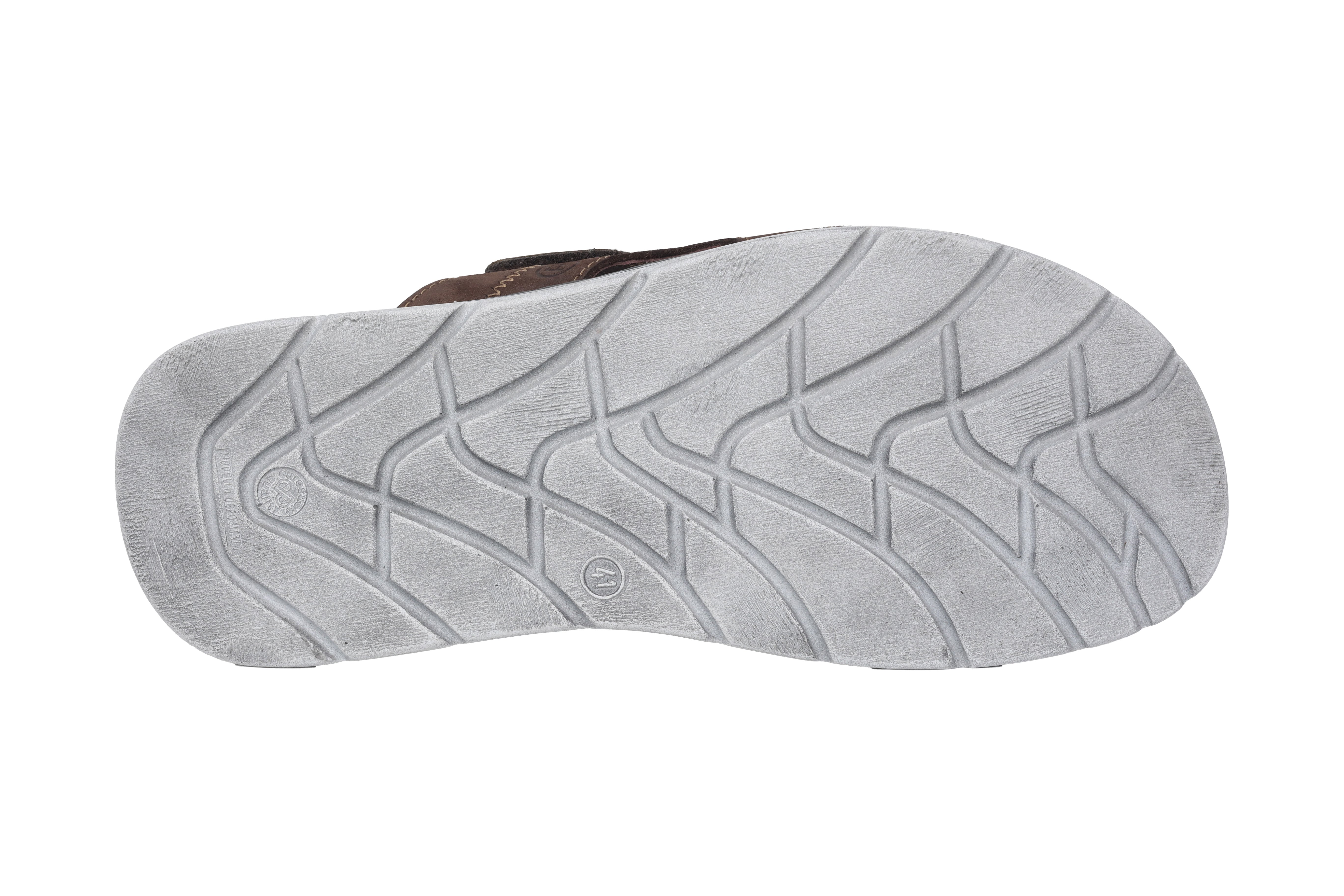 Sandalo da uomo con cinturino scorrevole 'Brunello' - verde