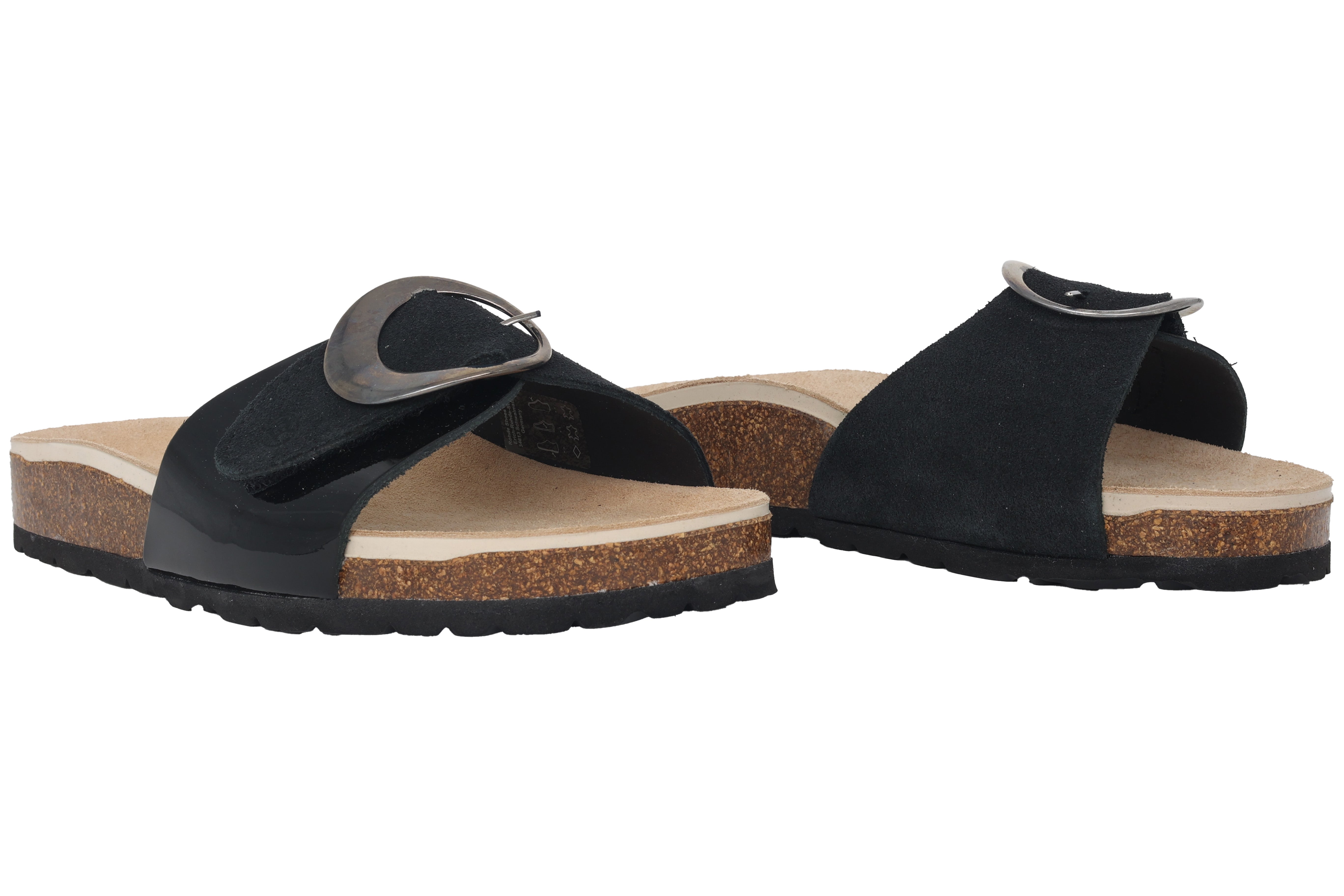 Sandalo slide da donna 'Elba' - Nero