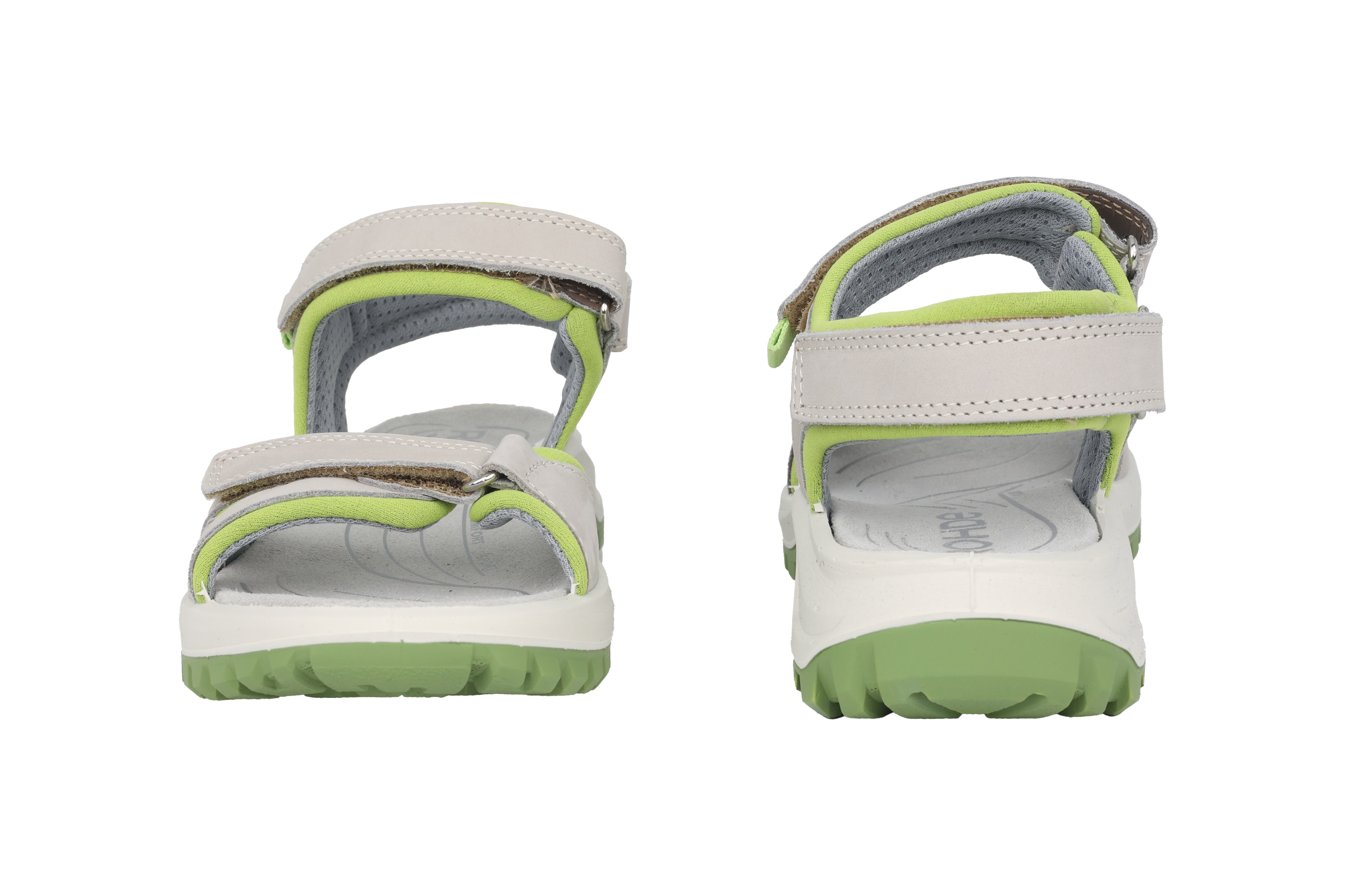 'Novara' women's sandal - green mix