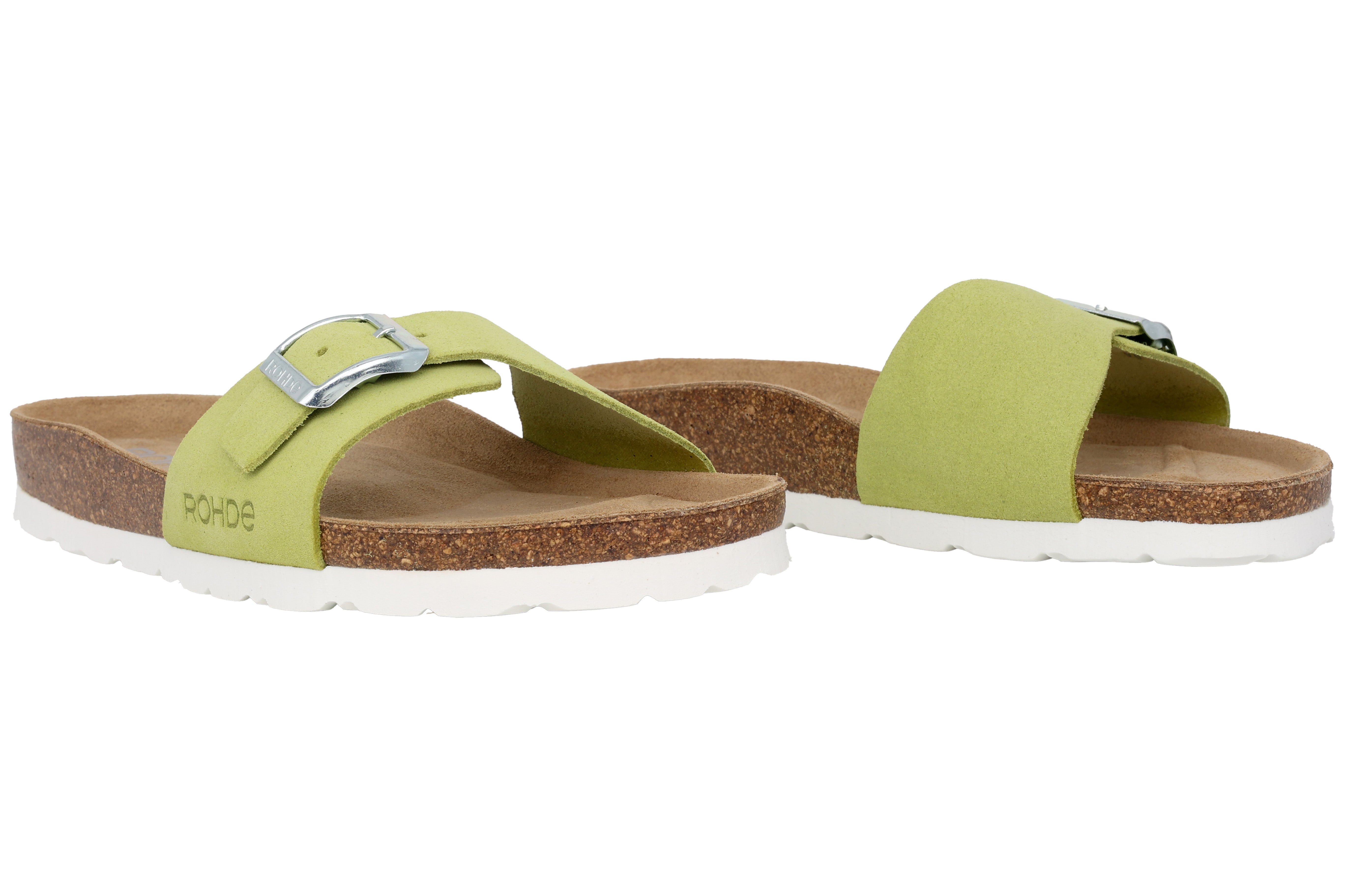 'Alba' sandalia tipo mule de exterior para mujer - verde