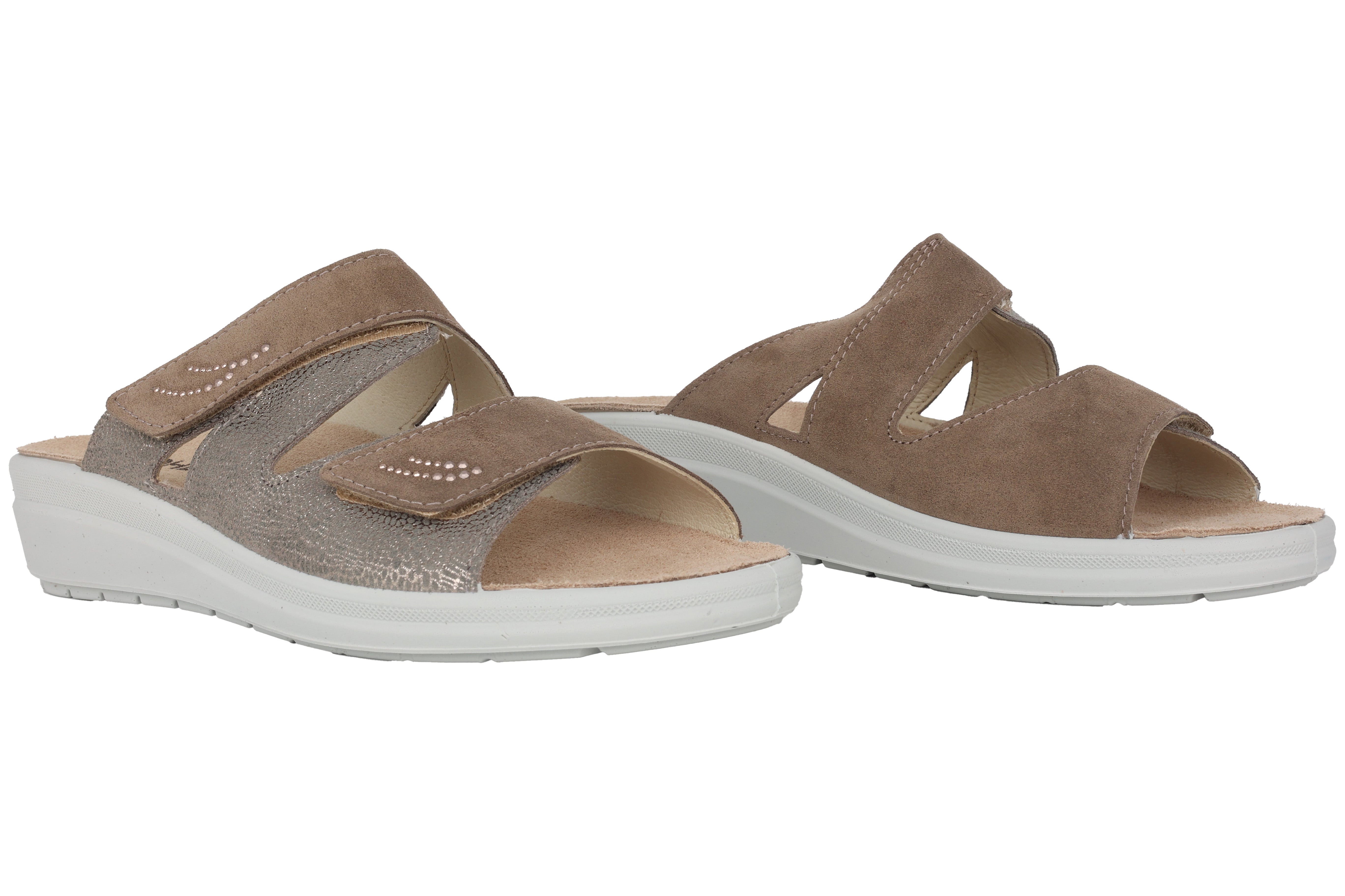 Damessandaal 'Rivella' - Taupe