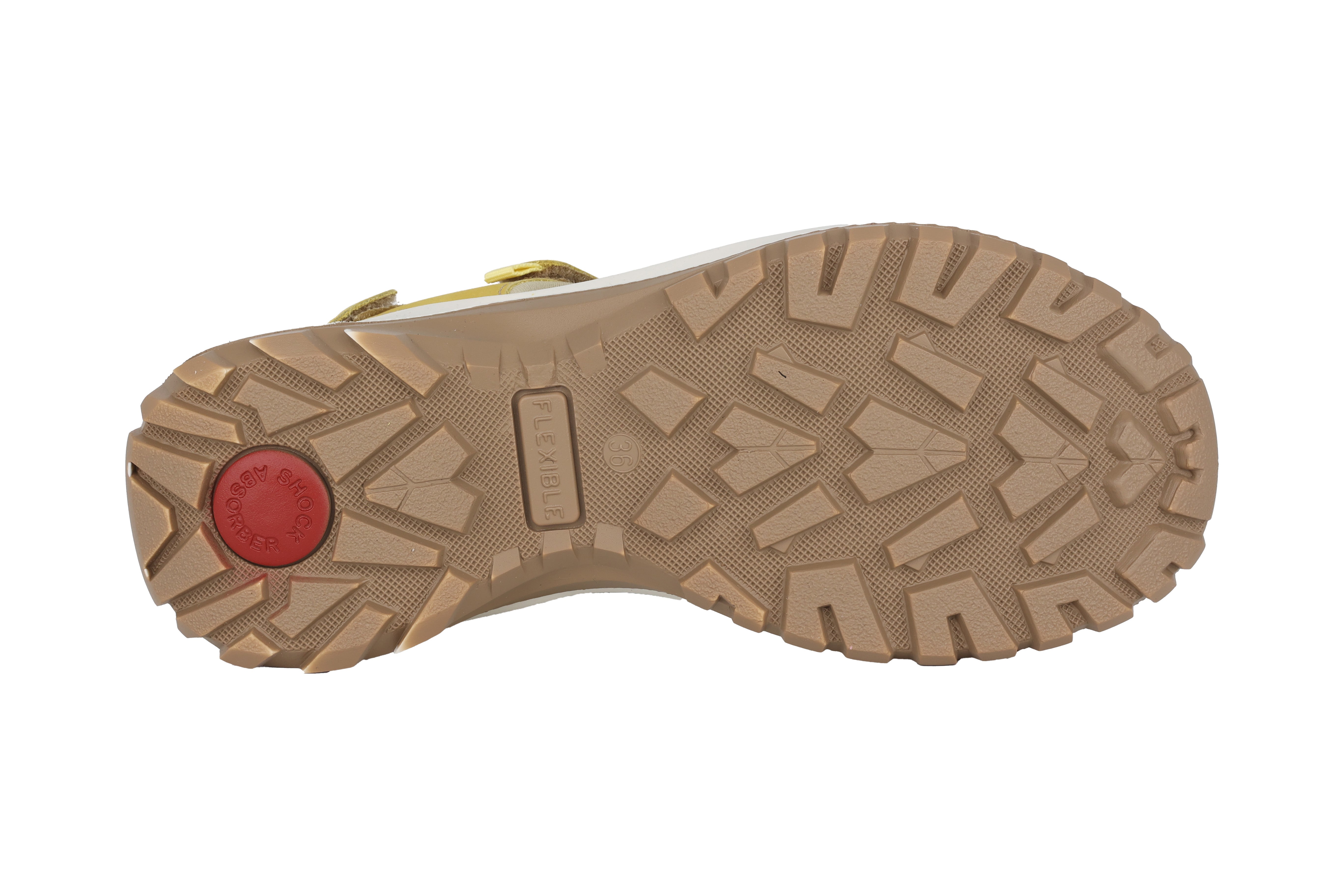 Damessandaal 'Novara' - Geel