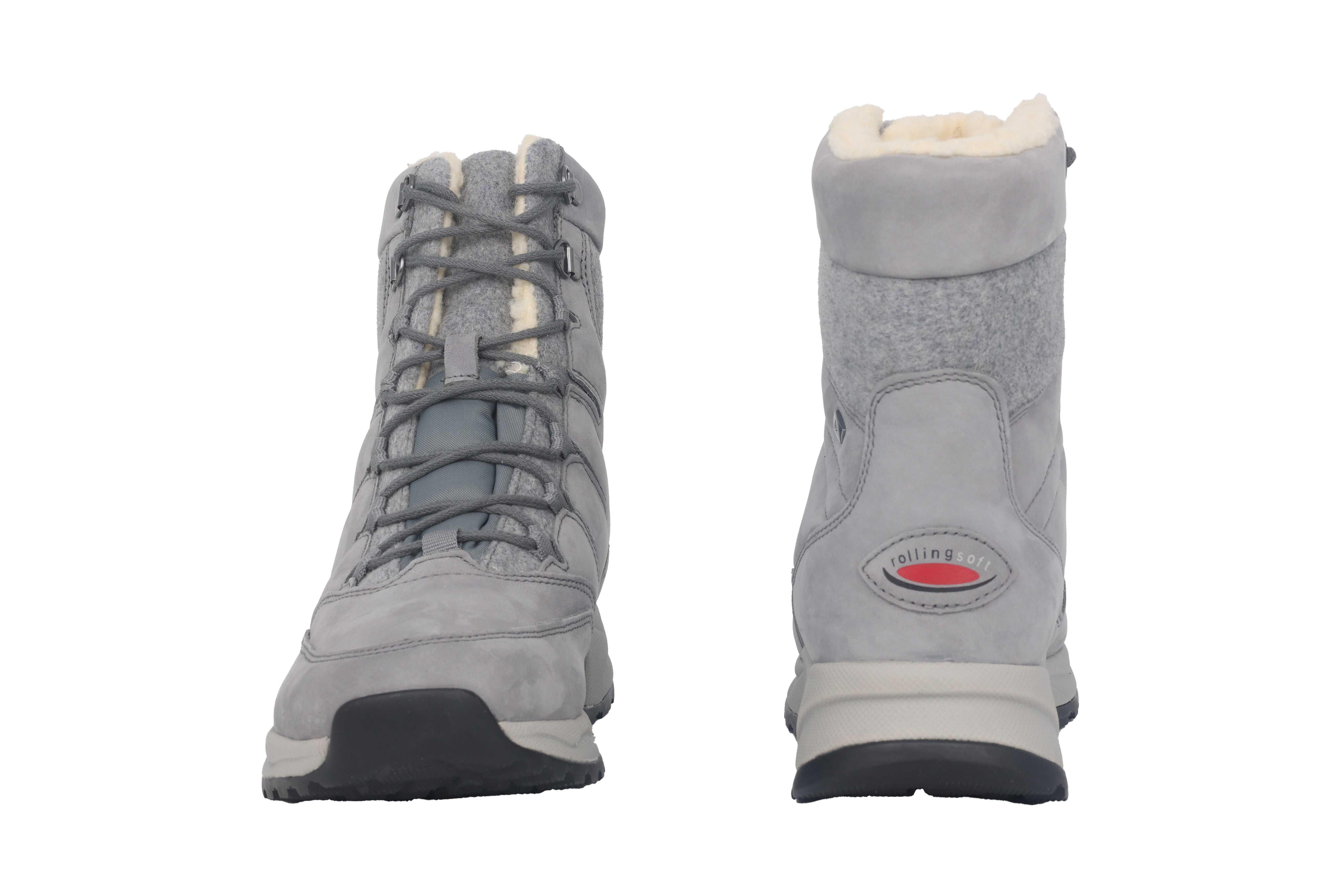 '76.807.39' women's waterproof rolling walking boot - Grey