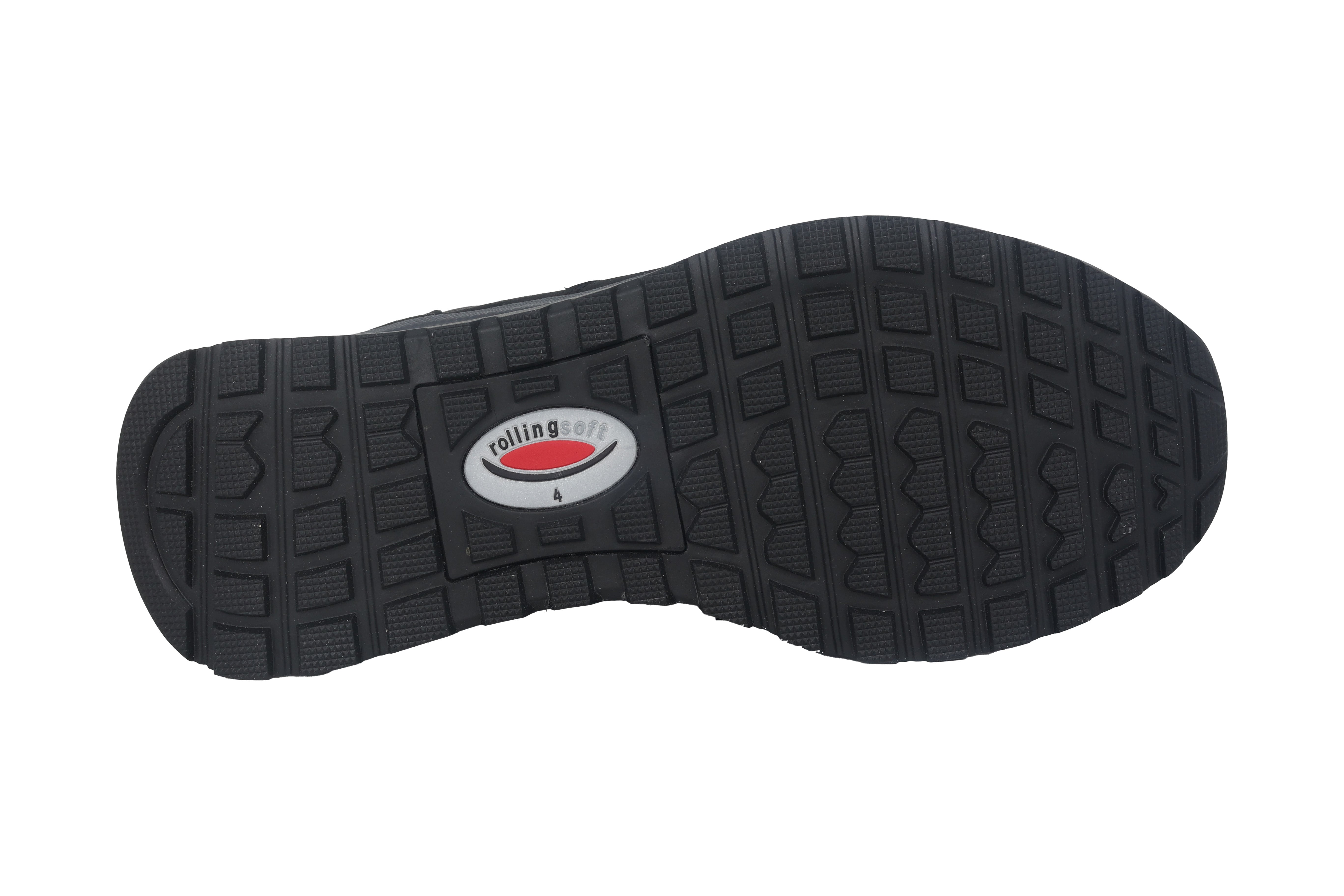 '76.805.47' women's warmlined rolling walking ankle boot - Black