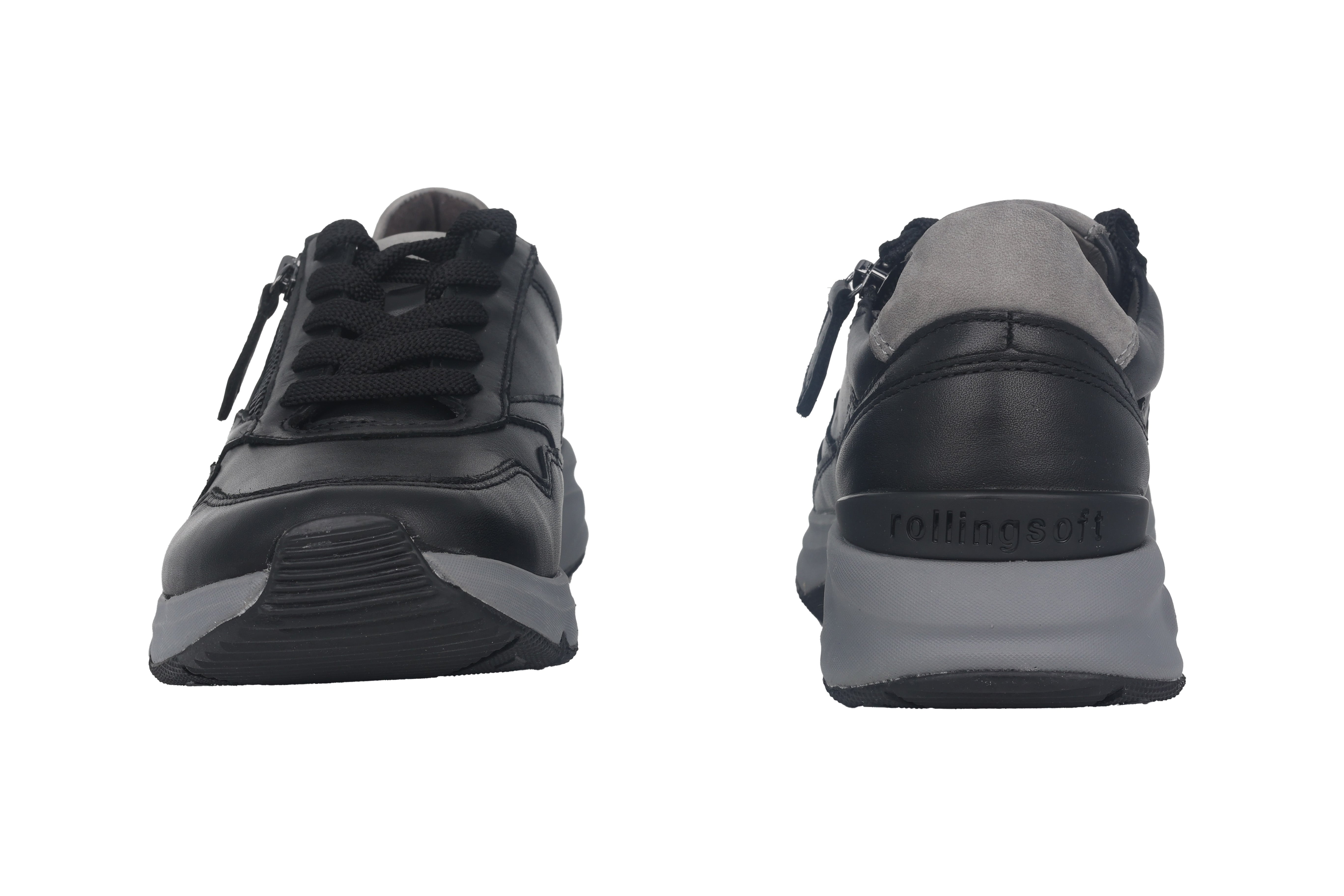 '76.898.57' women's rolling sneaker - black