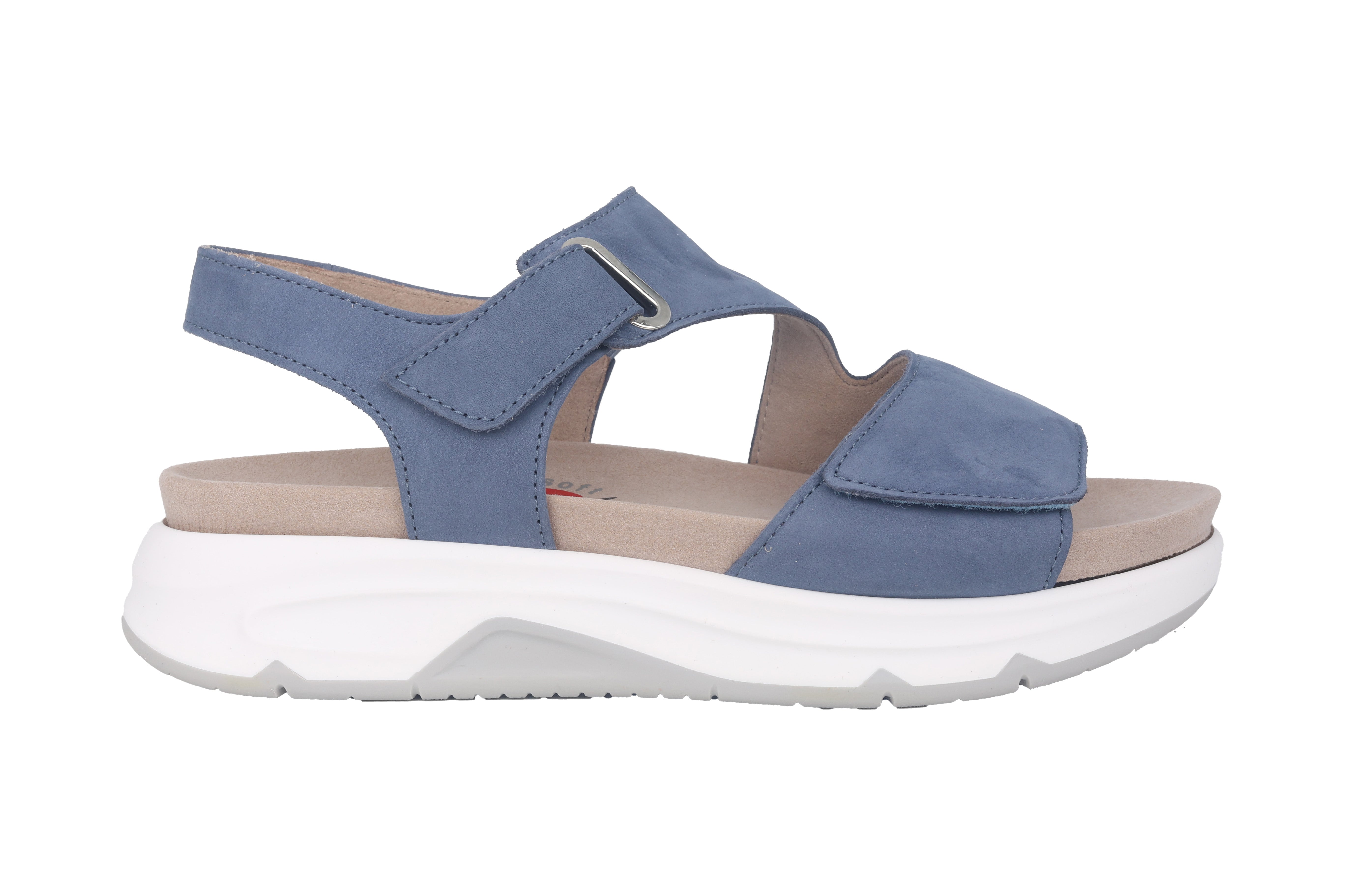 '86.885.26' women's walking rolling sandal - Blue