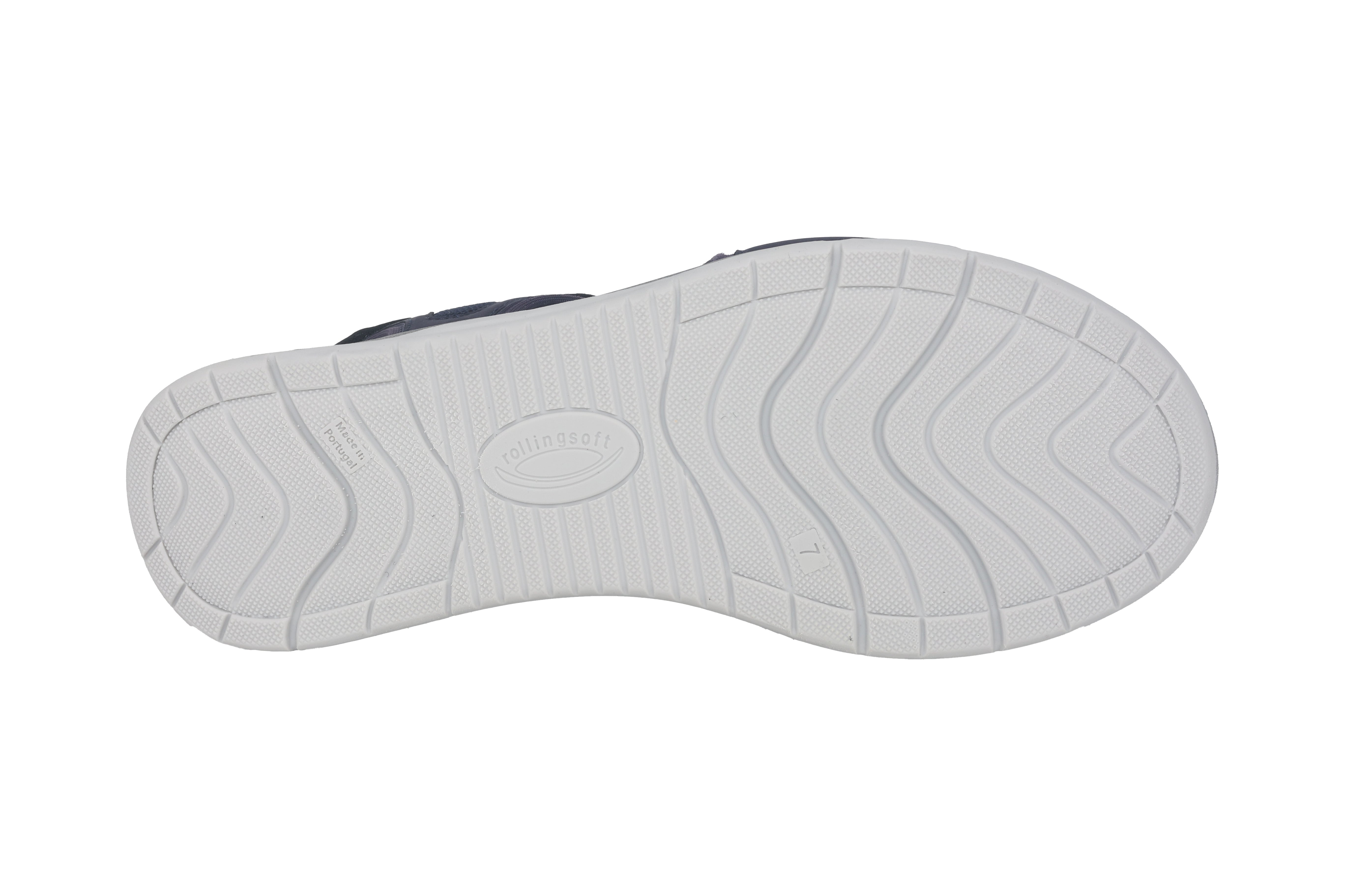 '86.889.46' women's rolling sandal - blue