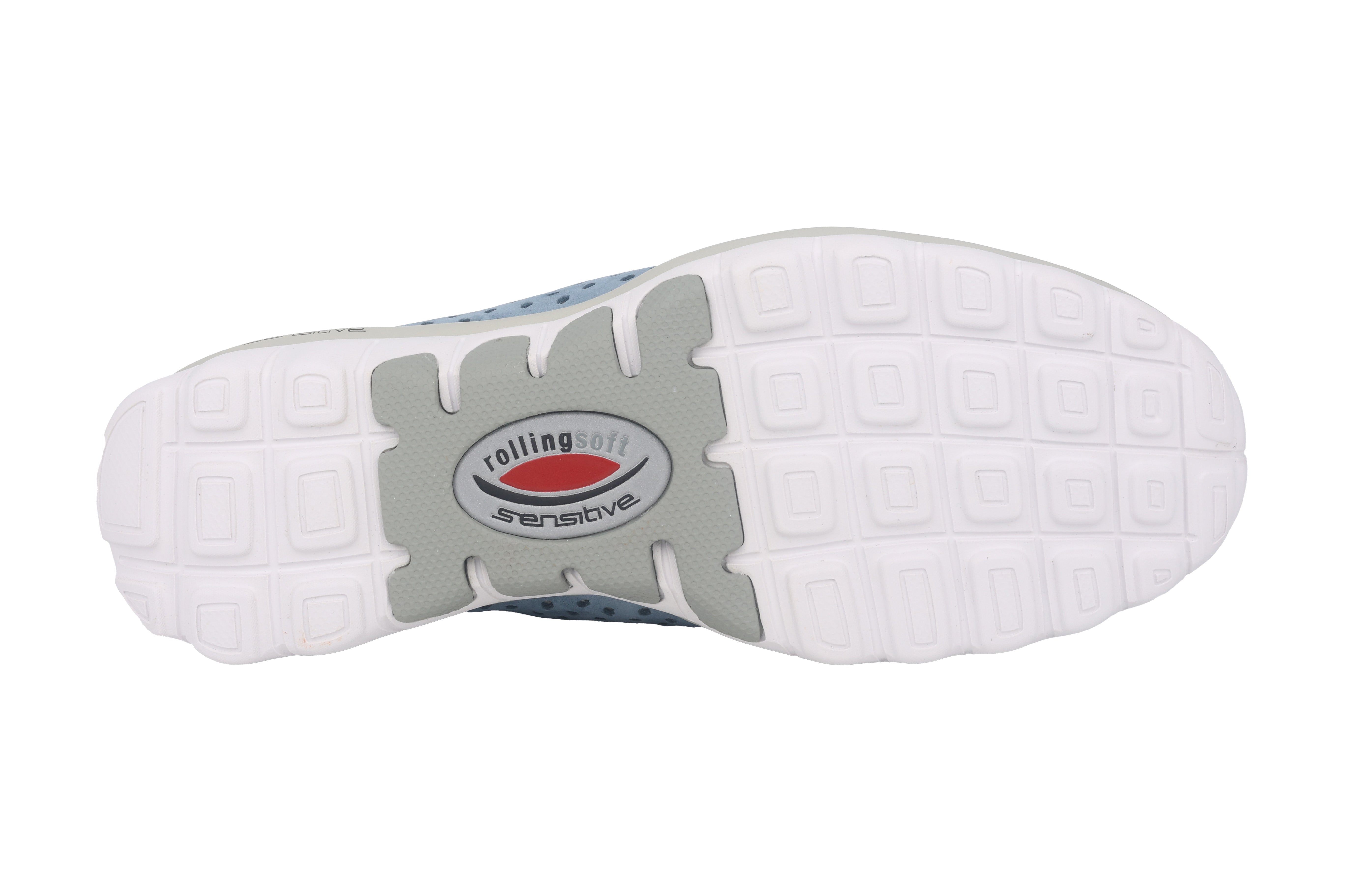 '66.967.26' women's perforated walking rolling summer sneaker - Blue