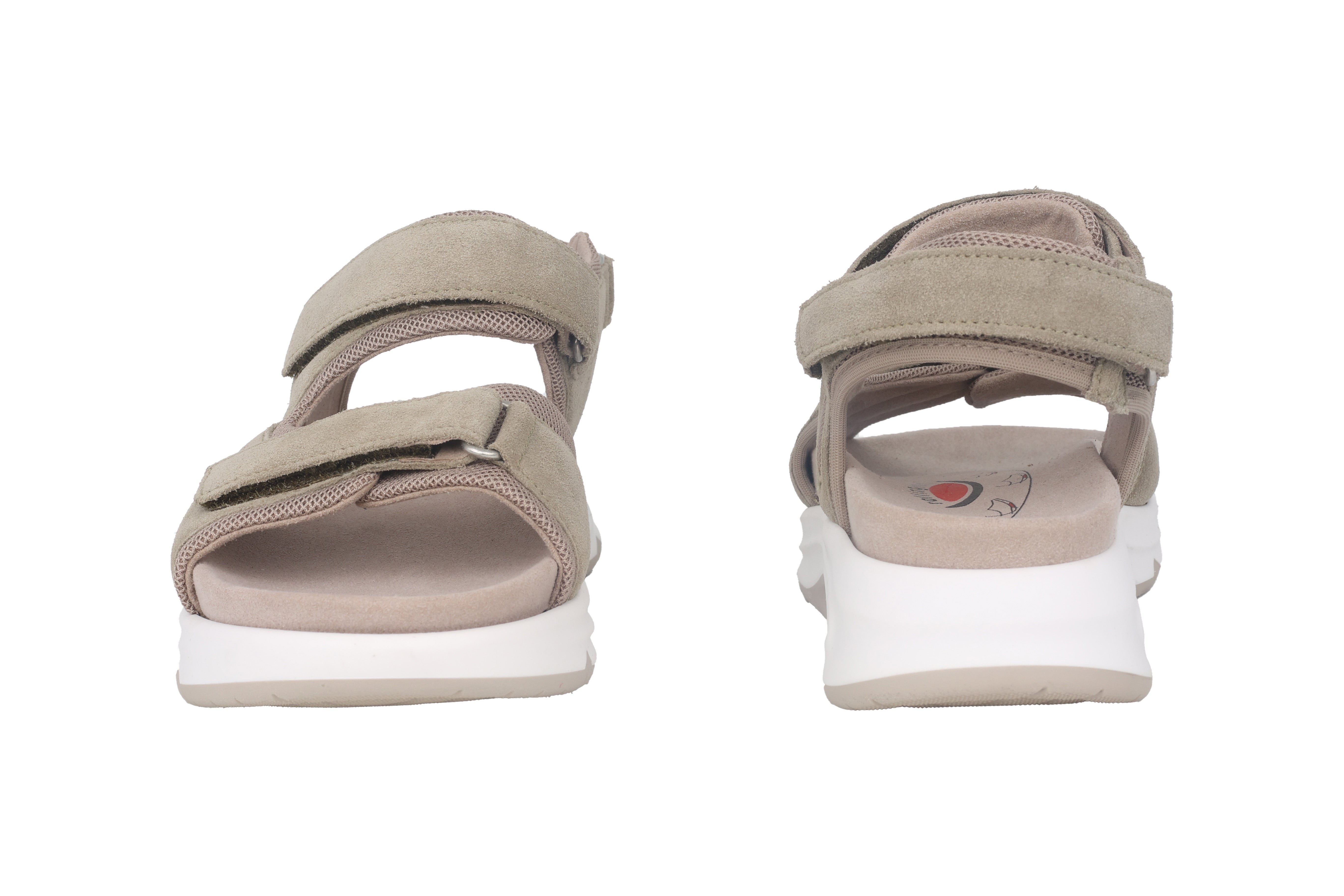 '86.889.34' women's rolling sandal - green