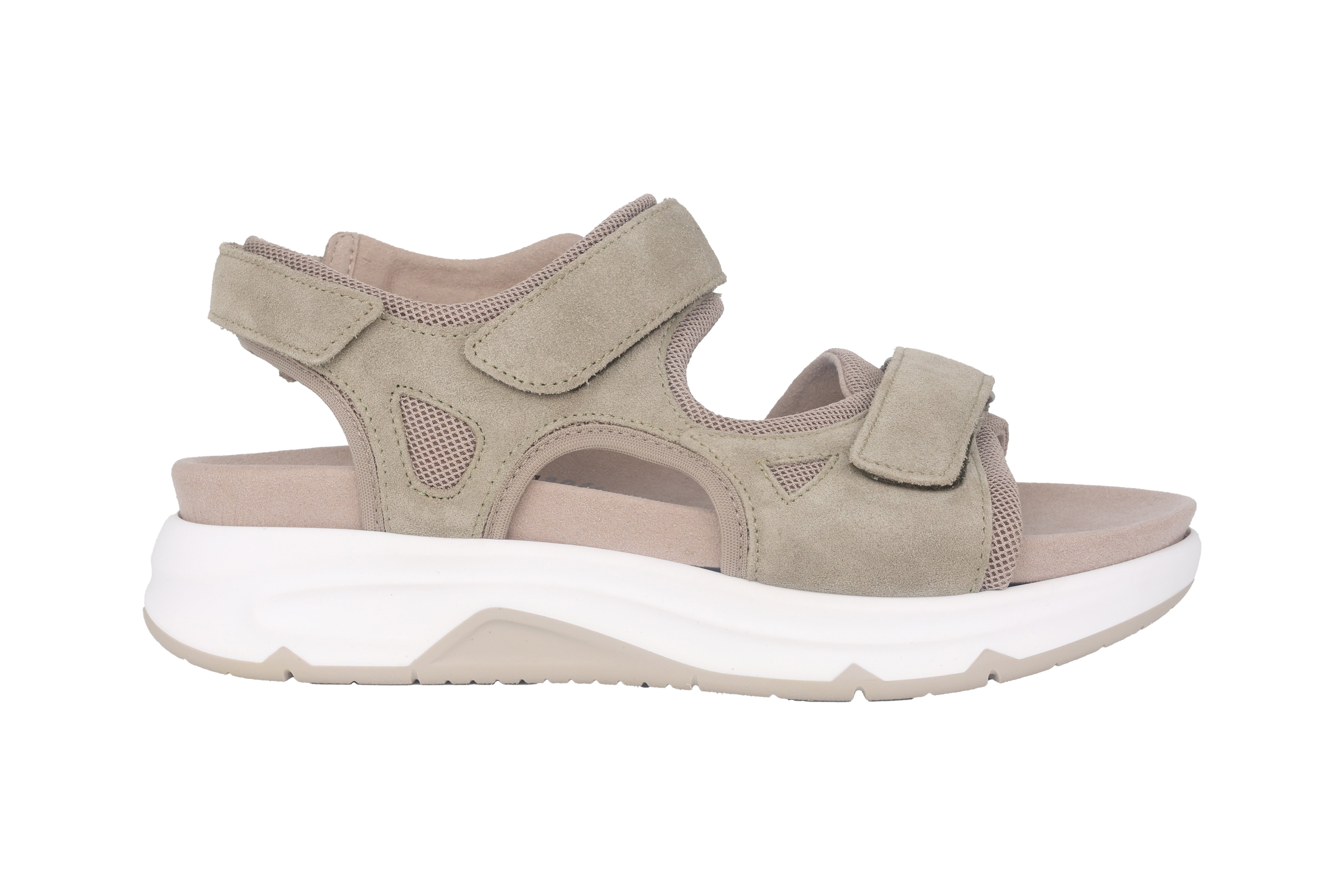 '86.889.34' women's rolling sandal - green