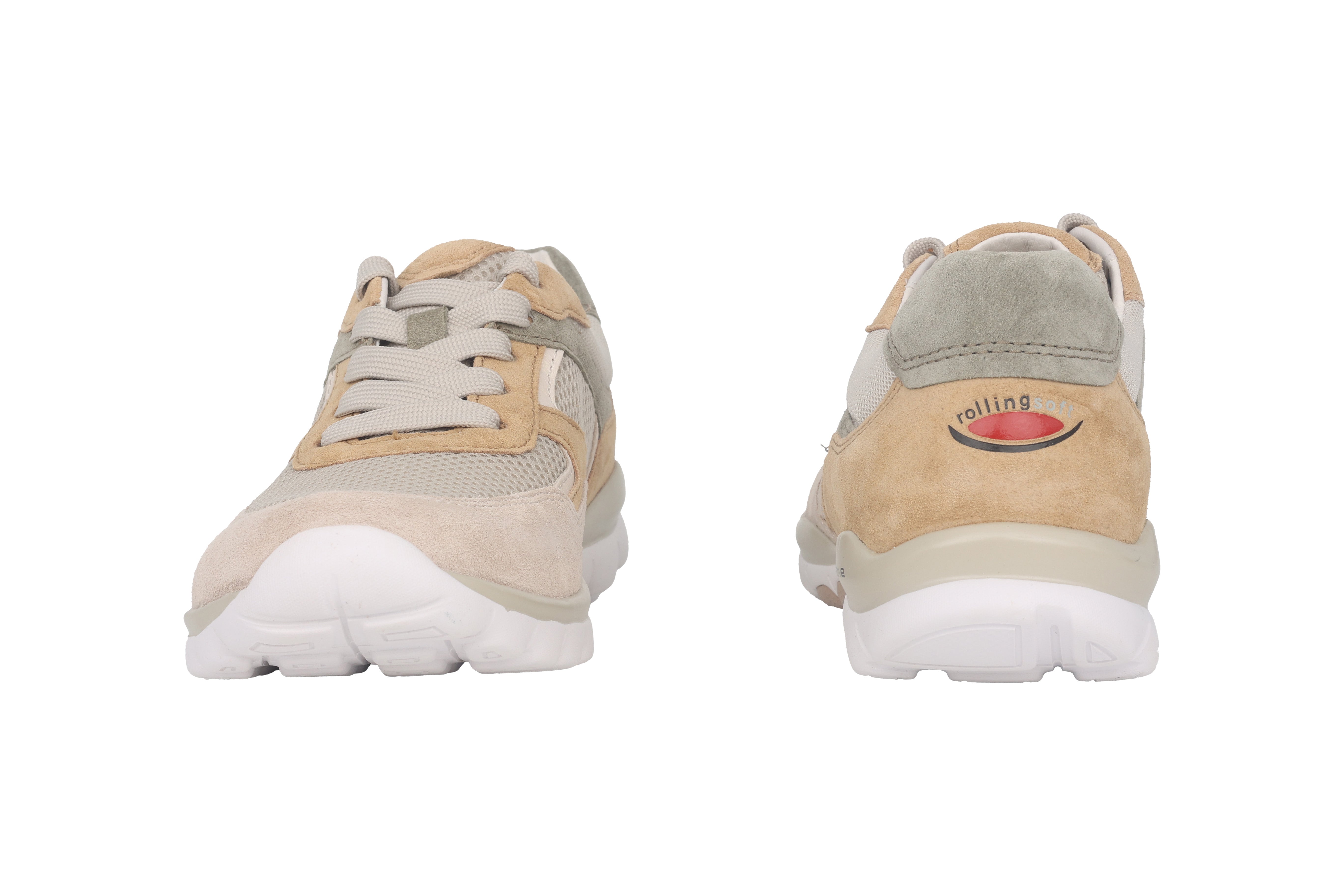 '86.964.60' women's walking rolling sneaker - Beige mix